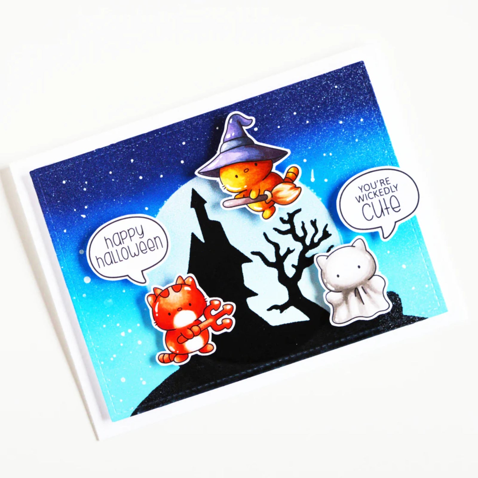 Just Say It Speech Bubbles #3 Cutting Die & Stamps Set