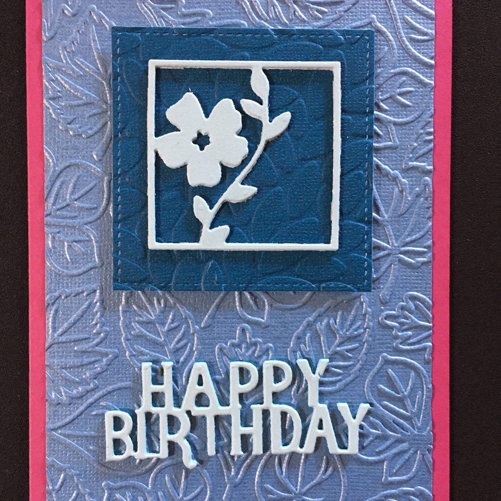 Square Framed Flowers Cutting Dies