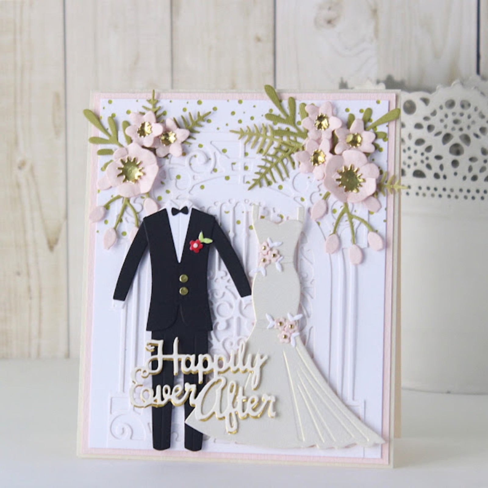 Bride & Groom Formalwear Cutting Die Set