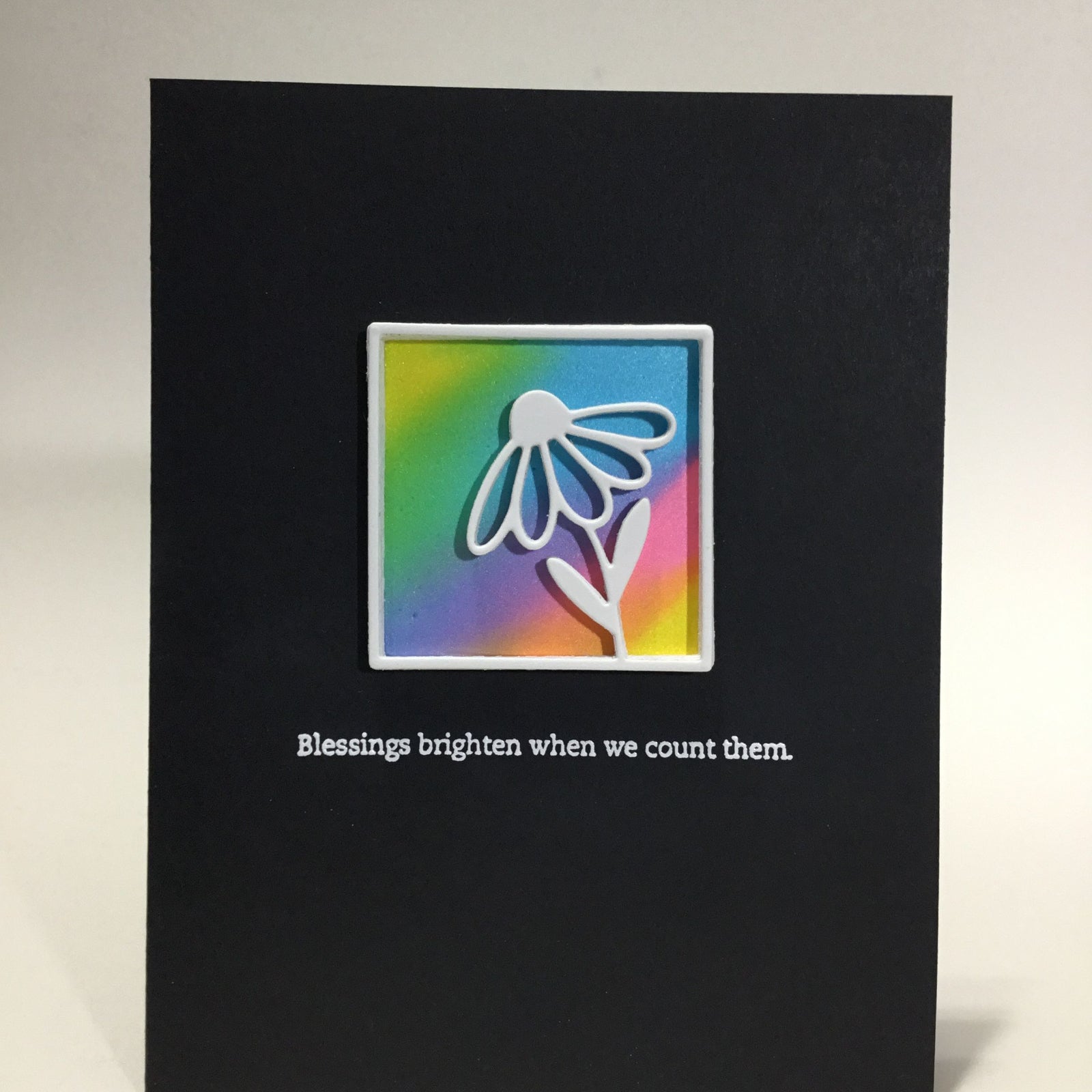 Square Framed Flowers Cutting Dies