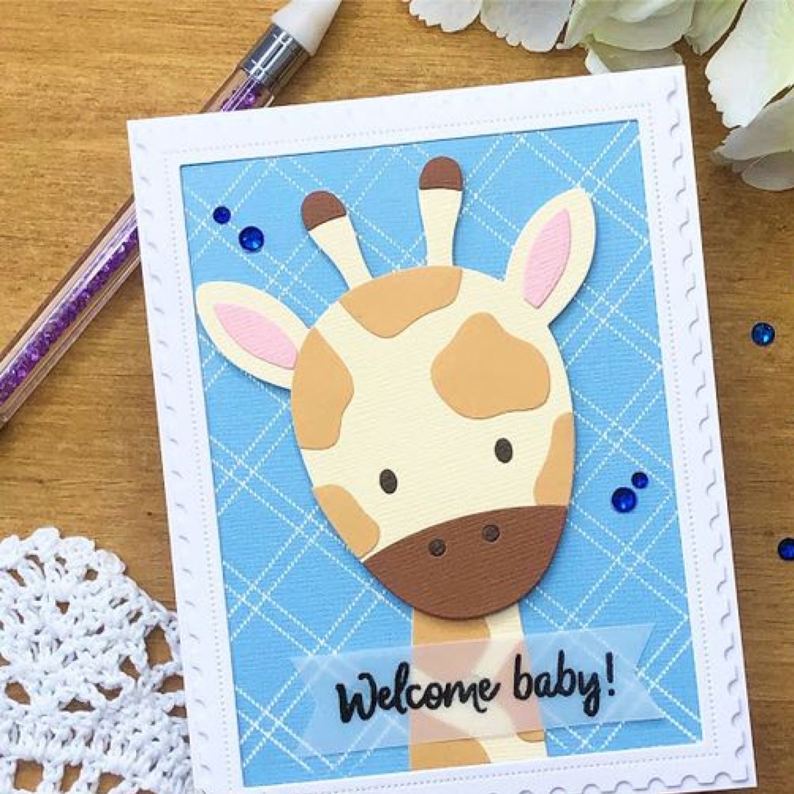 Build a Giraffe Cutting & Embossing Dies