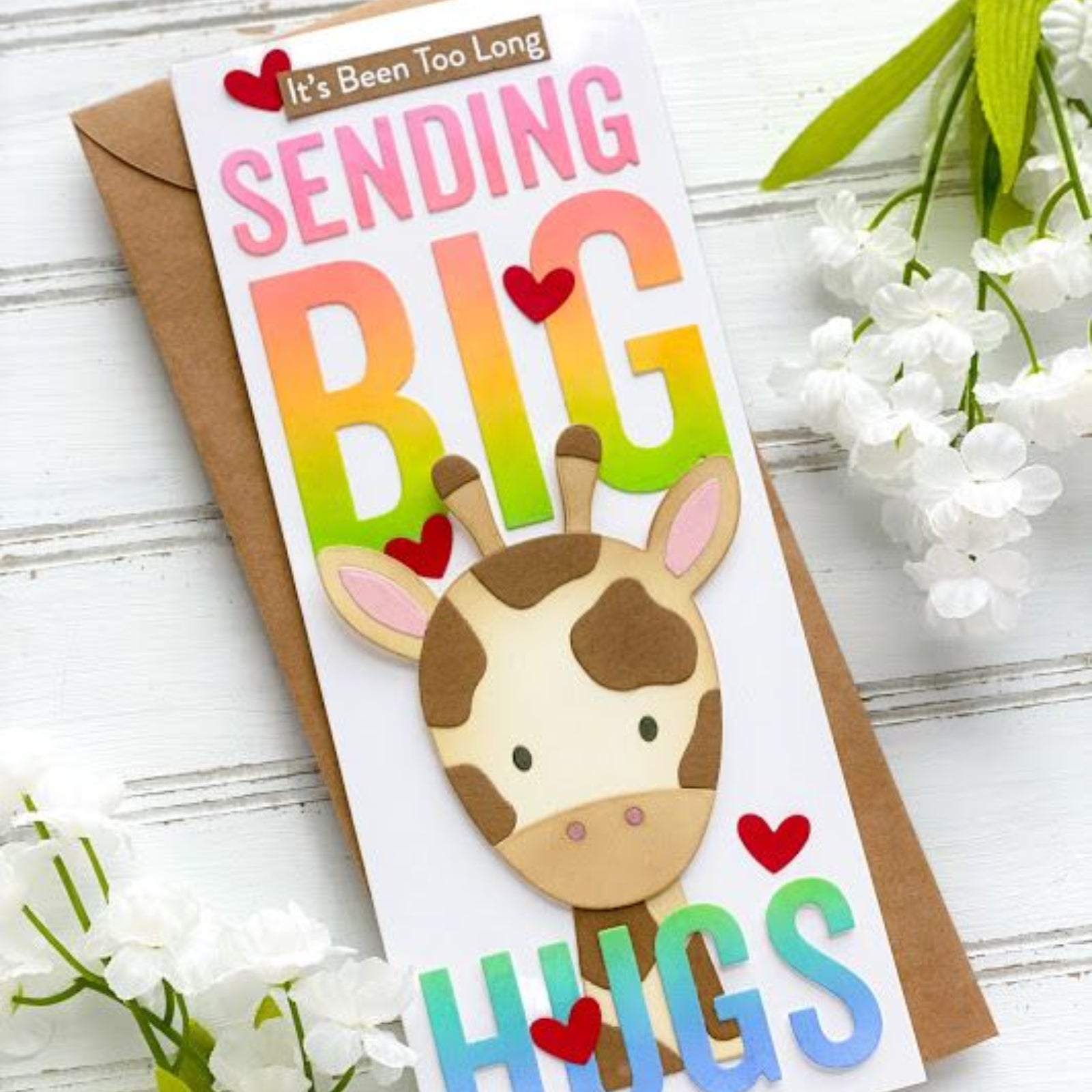 Build a Giraffe Cutting & Embossing Dies