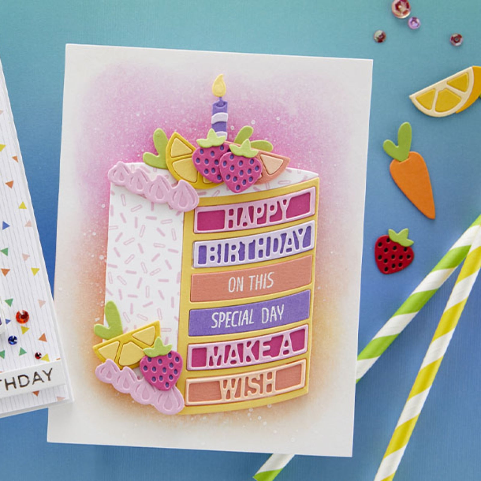 You Can Have Your Cake and Eat It Too Birthday Cutting Dies