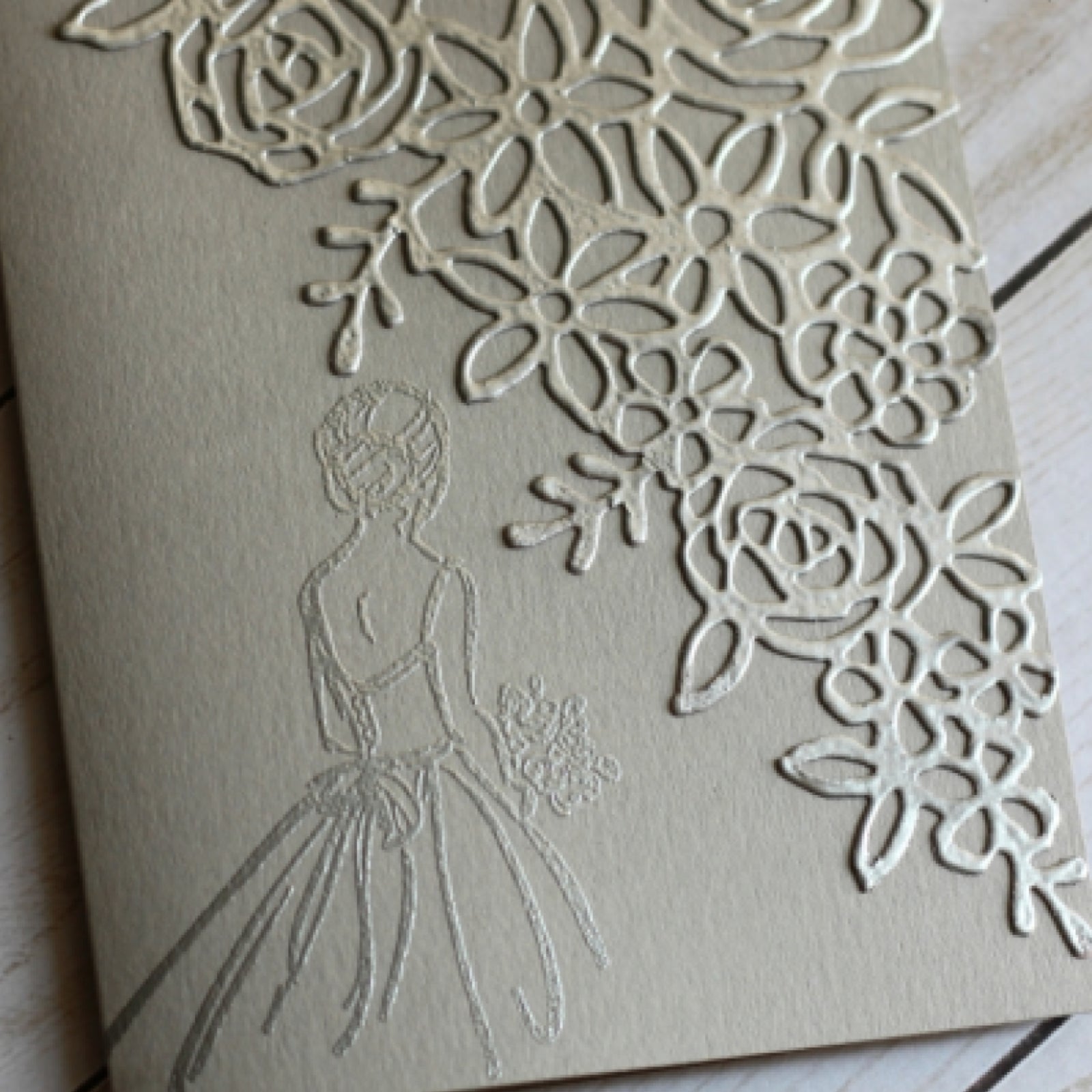 Flowers & Leaves Corner w Butterfly Cutting Dies