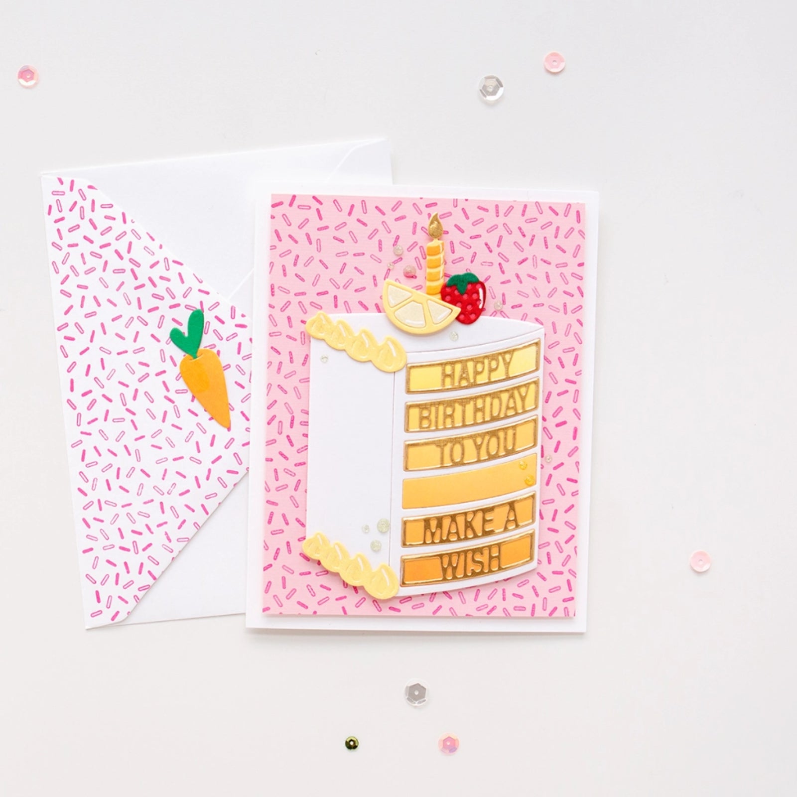 You Can Have Your Cake and Eat It Too Birthday Cutting Dies