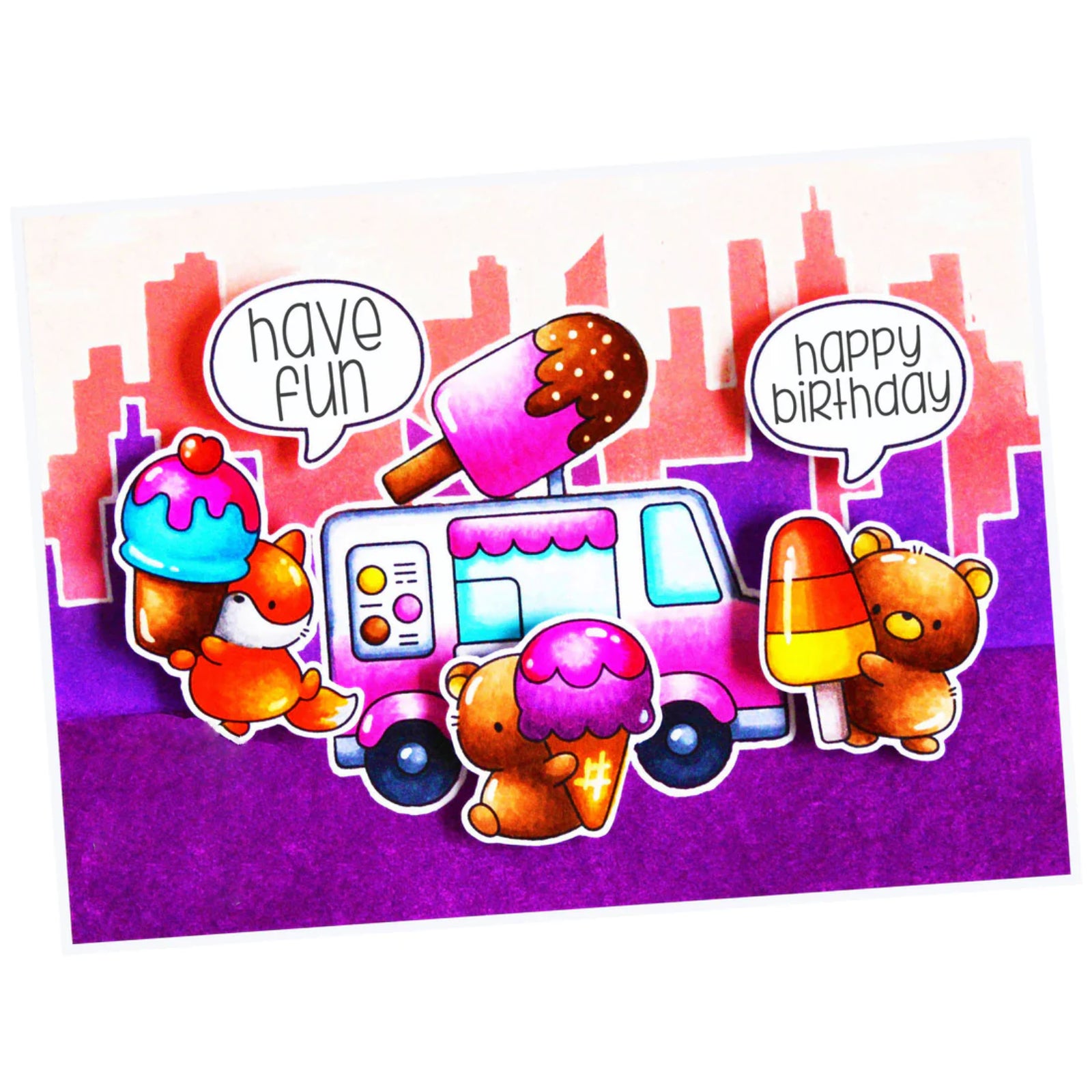 Just Say It Speech Bubbles #3 Cutting Die & Stamps Set