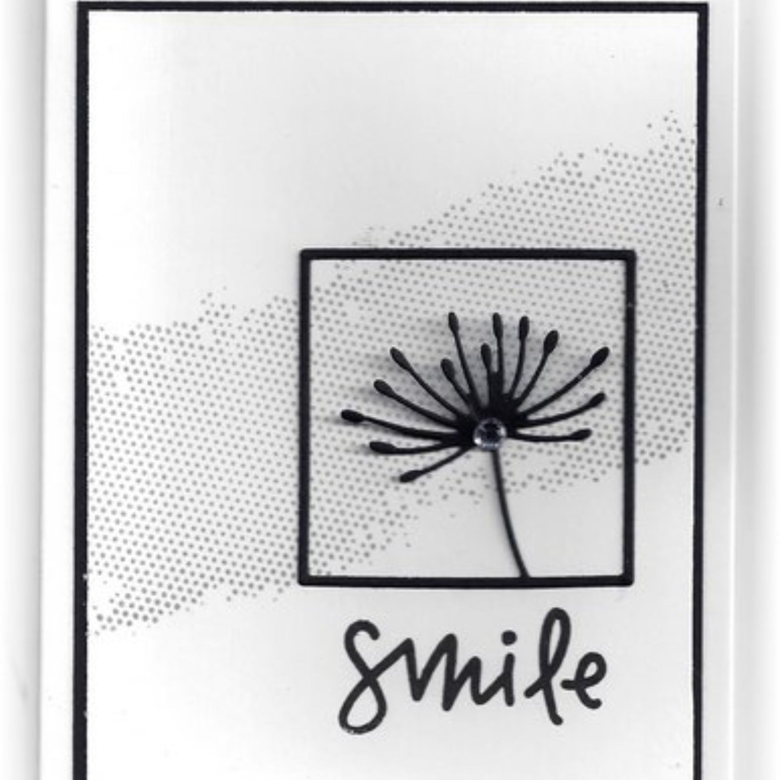 Square Framed Flowers Cutting Dies