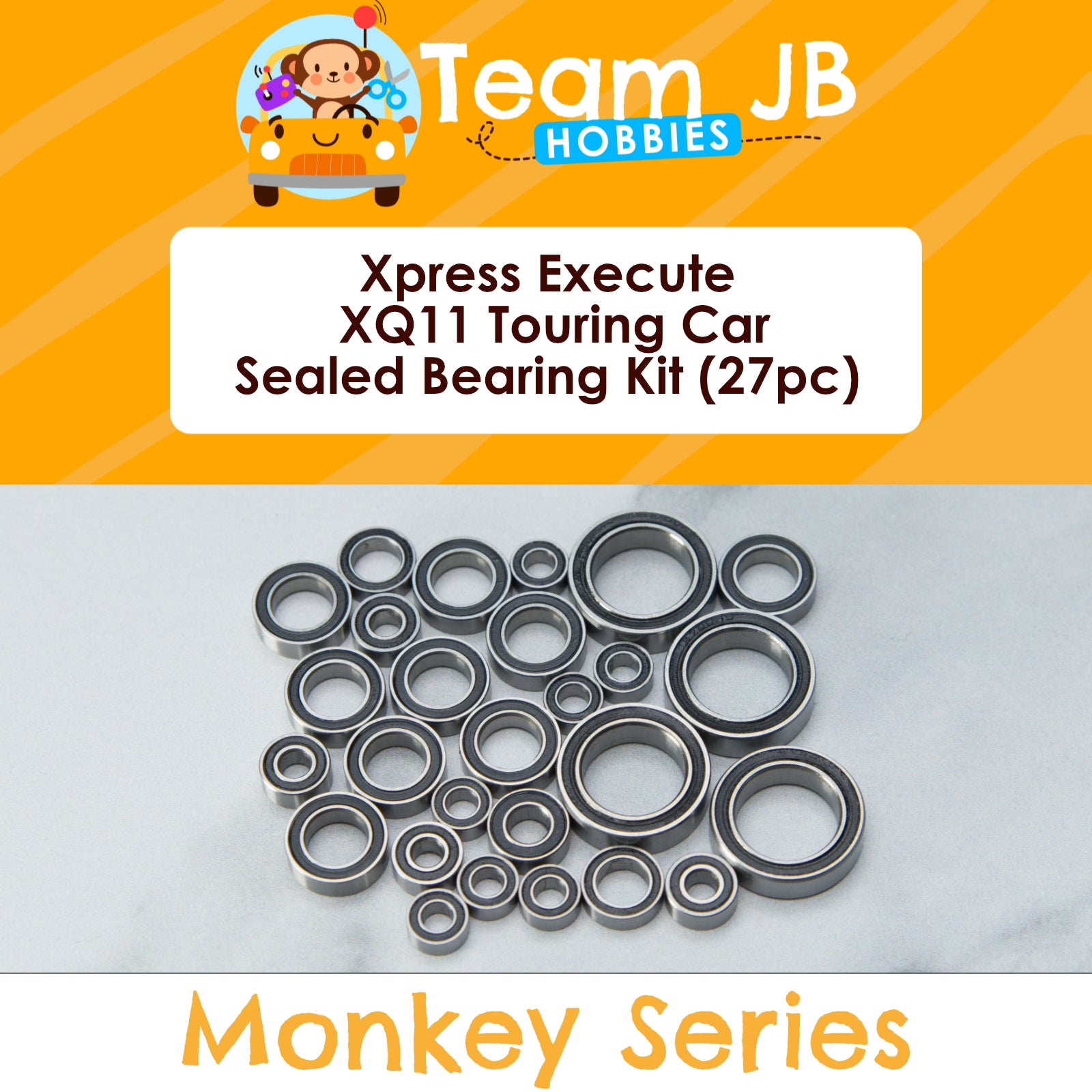 Xpress Execute XQ11 Touring Car - Sealed Bearing Kit
