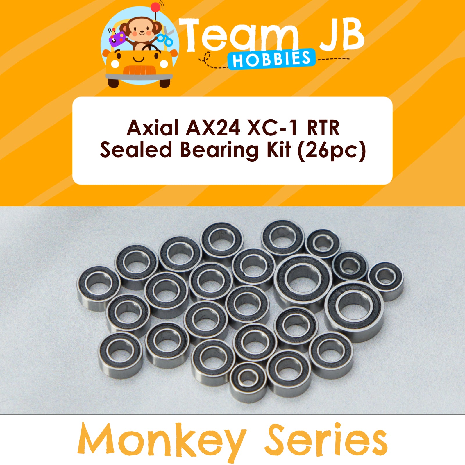 Axial AX24 XC-1 RTR - Sealed Bearing Kit