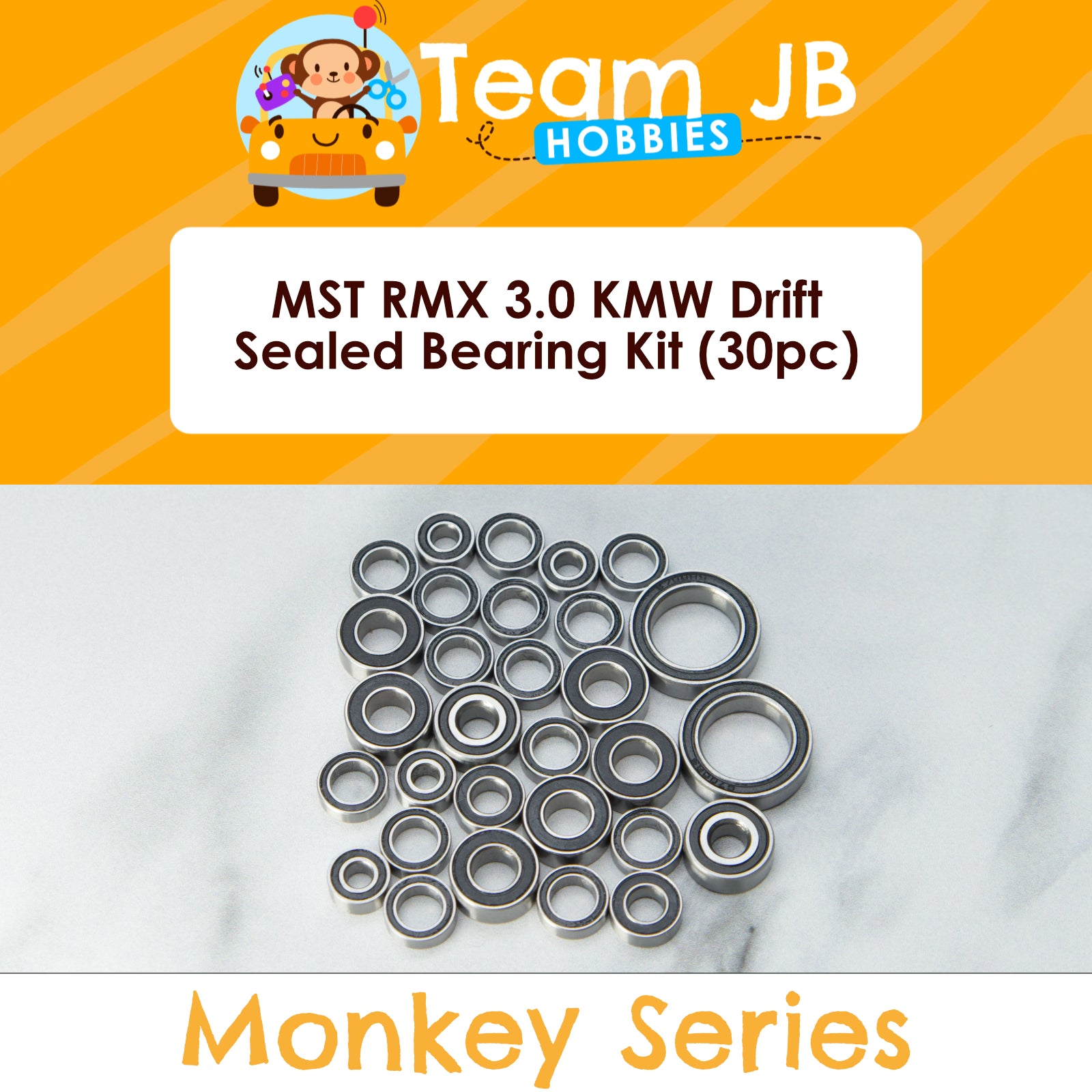 MST RMX 3.0 KMW Drift - Sealed Bearing Kit