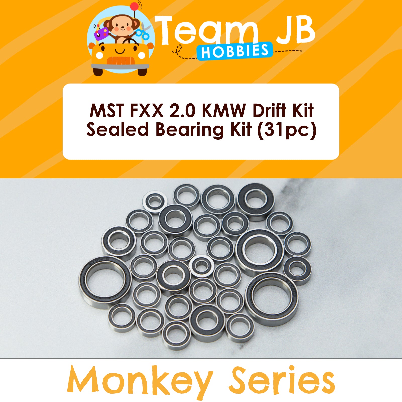 MST FXX 2.0 KMW Drift Kit - Sealed Bearing Kit