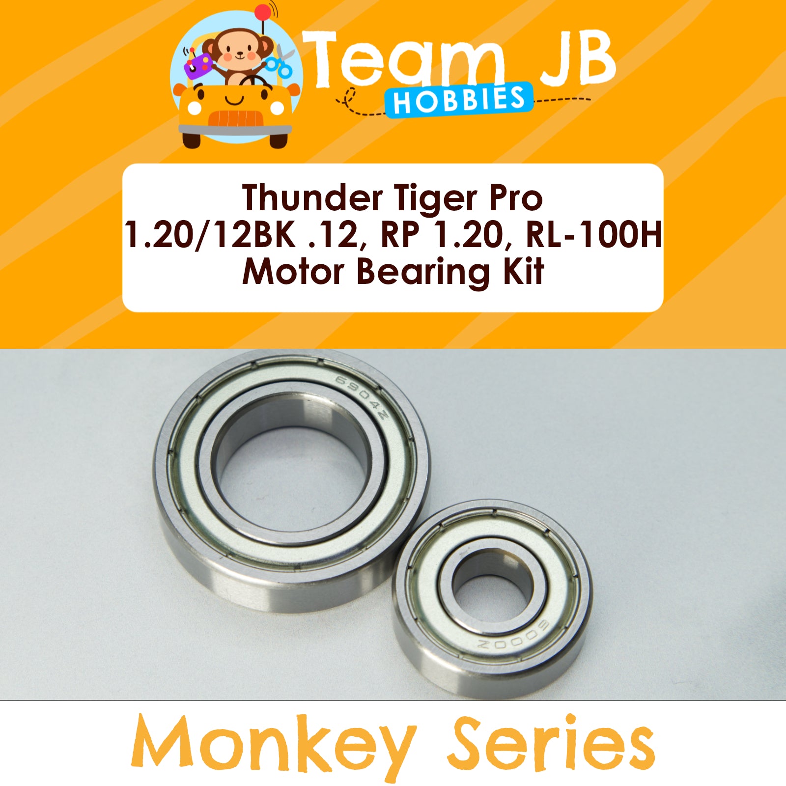 Thunder Tiger Pro 1.20 / 12BK .12, RP 1.20, RL-100H - Engine / Motor Bearings Kit