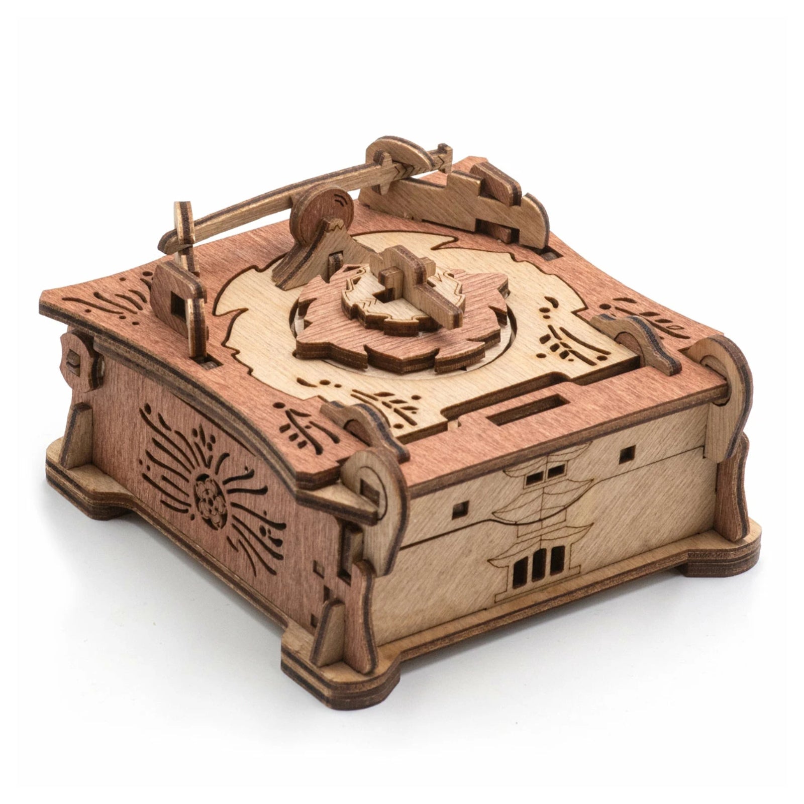 Samurai Puzzle Box – iDventure Trick Opening Gift Box Brain Teaser