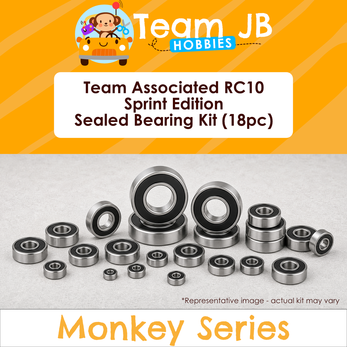 Team Associated RC10 Sprint Edition - Sealed Bearing Kit