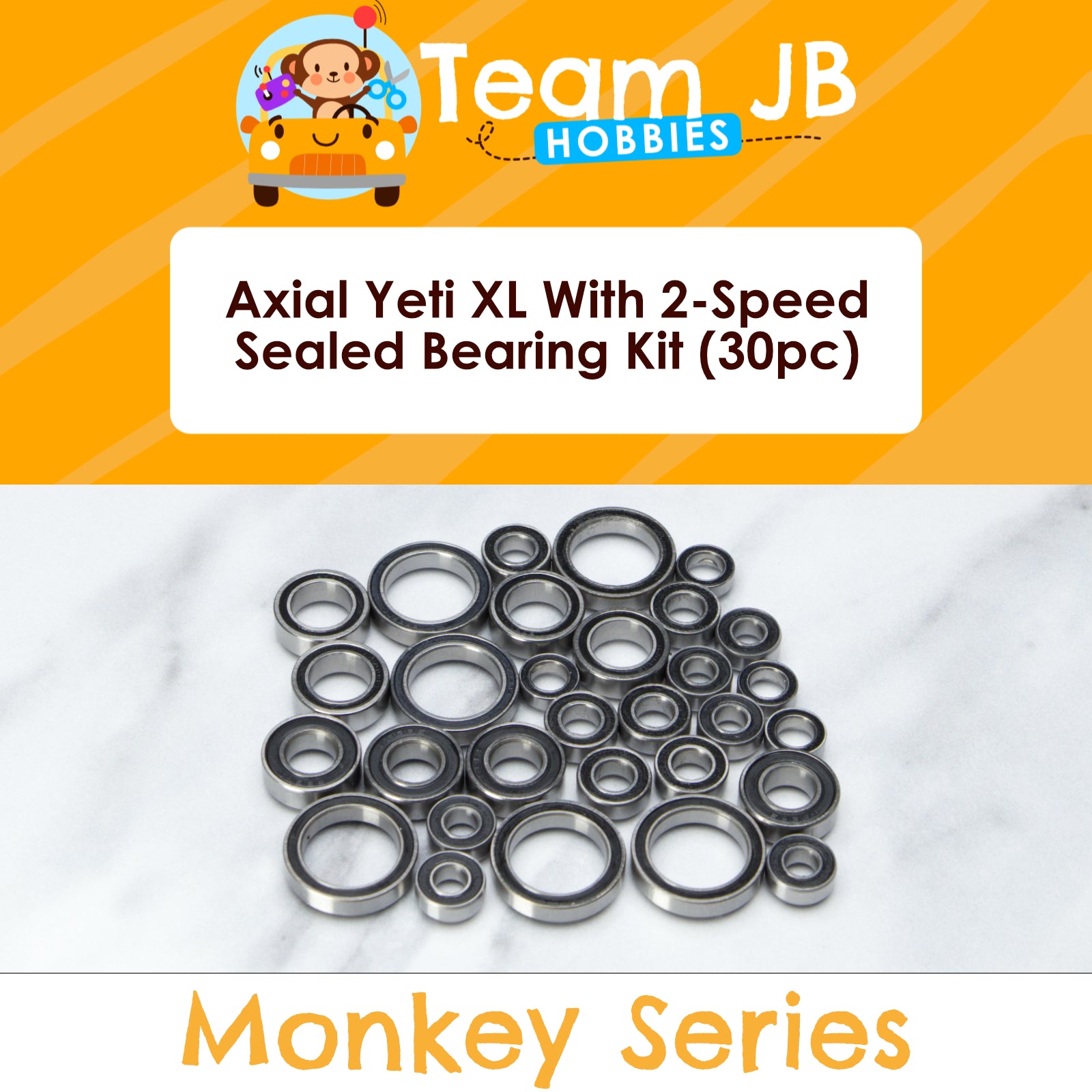 Axial Yeti XL With 2-Speed - Sealed Bearing Kit