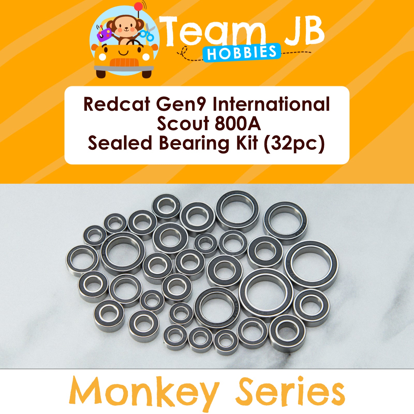 Redcat Gen9 International Scout 800A - Sealed Bearing Kit