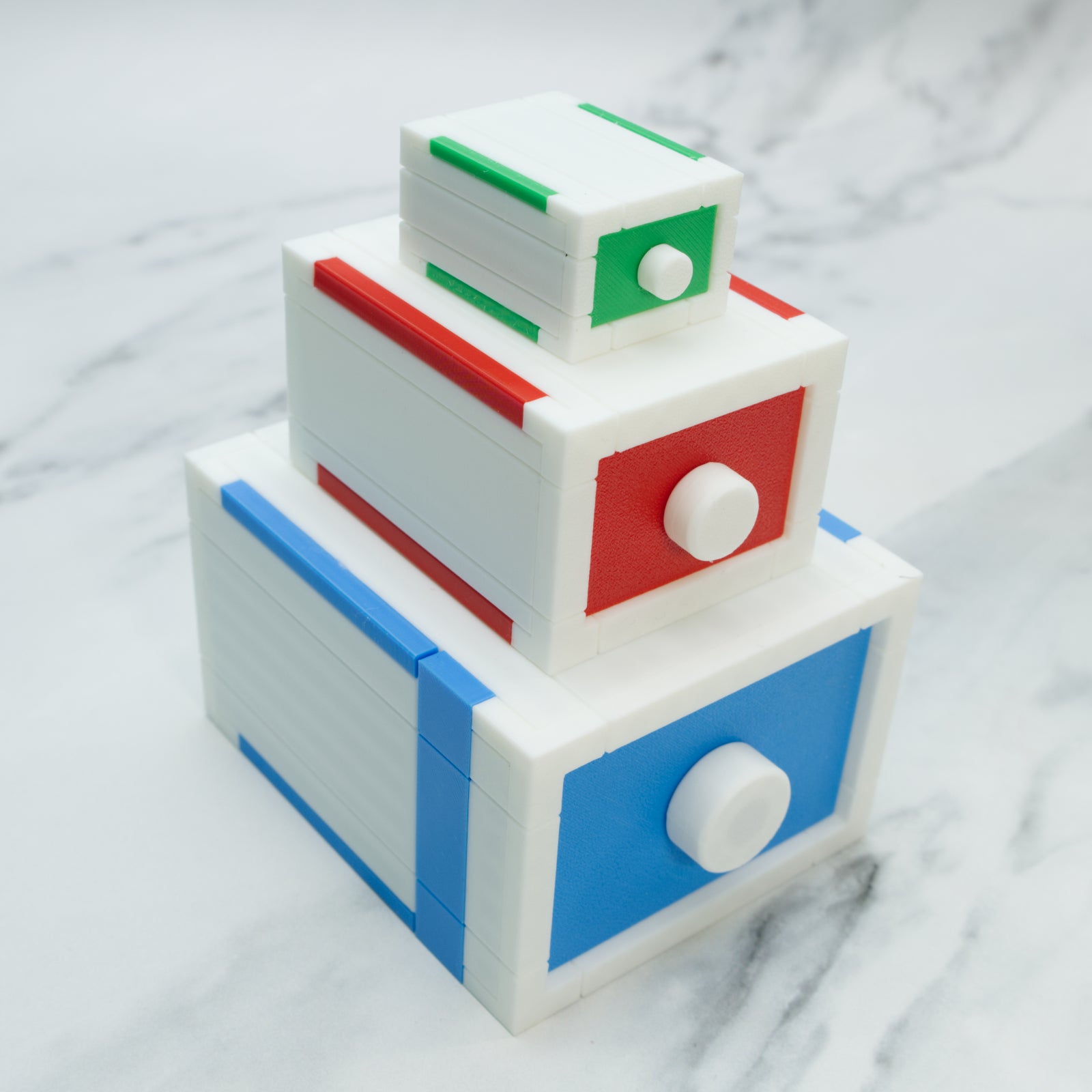 The Nesting Drawers – Advanced Trick Opening Puzzle Box Set by Team JB Hobbies