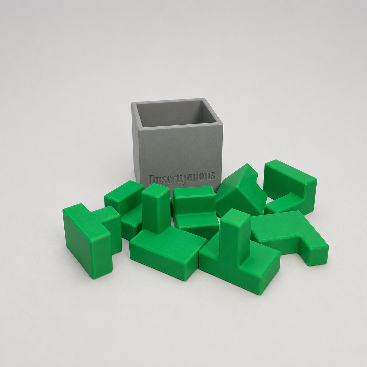 Unscrupulous – Intermediate Packing Puzzle by Team JB Hobbies