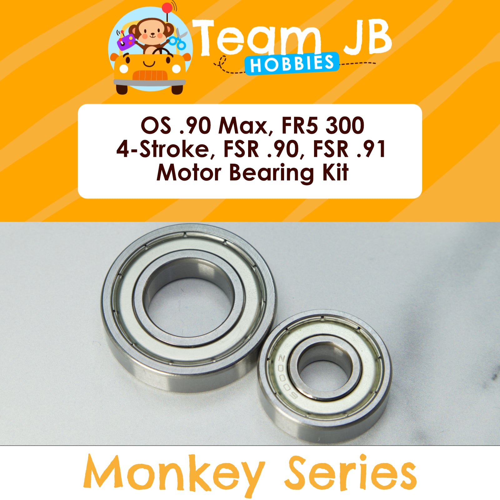 OS .90 Max, FR5 300 4-Stroke, FSR .90, FSR .91 - Engine / Motor Bearings Kit