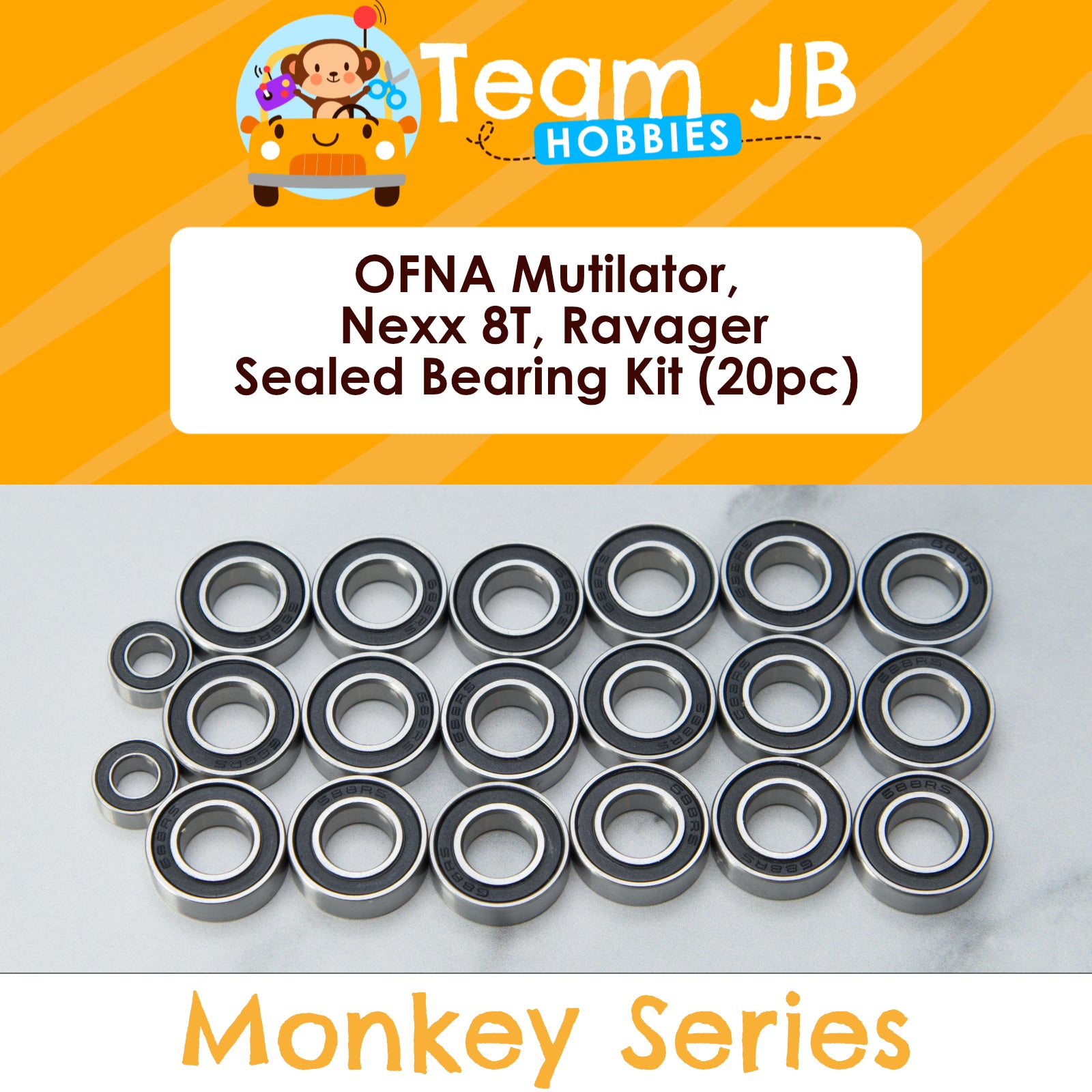 OFNA Mutilator, Nexx 8T, Ravager - Sealed Bearing Kit