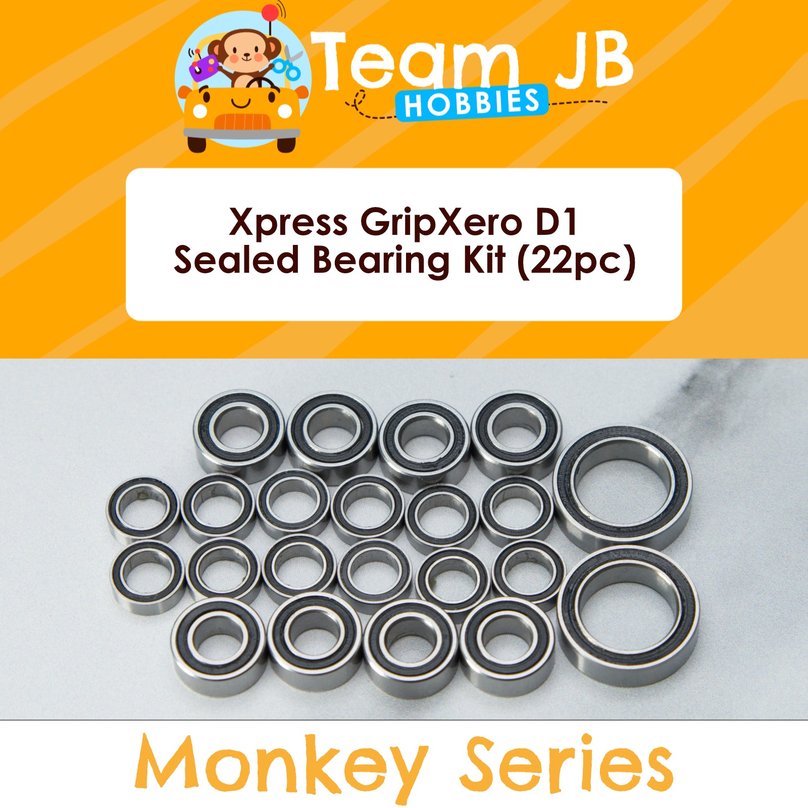 Xpress GripXero D1 - Sealed Bearing Kit