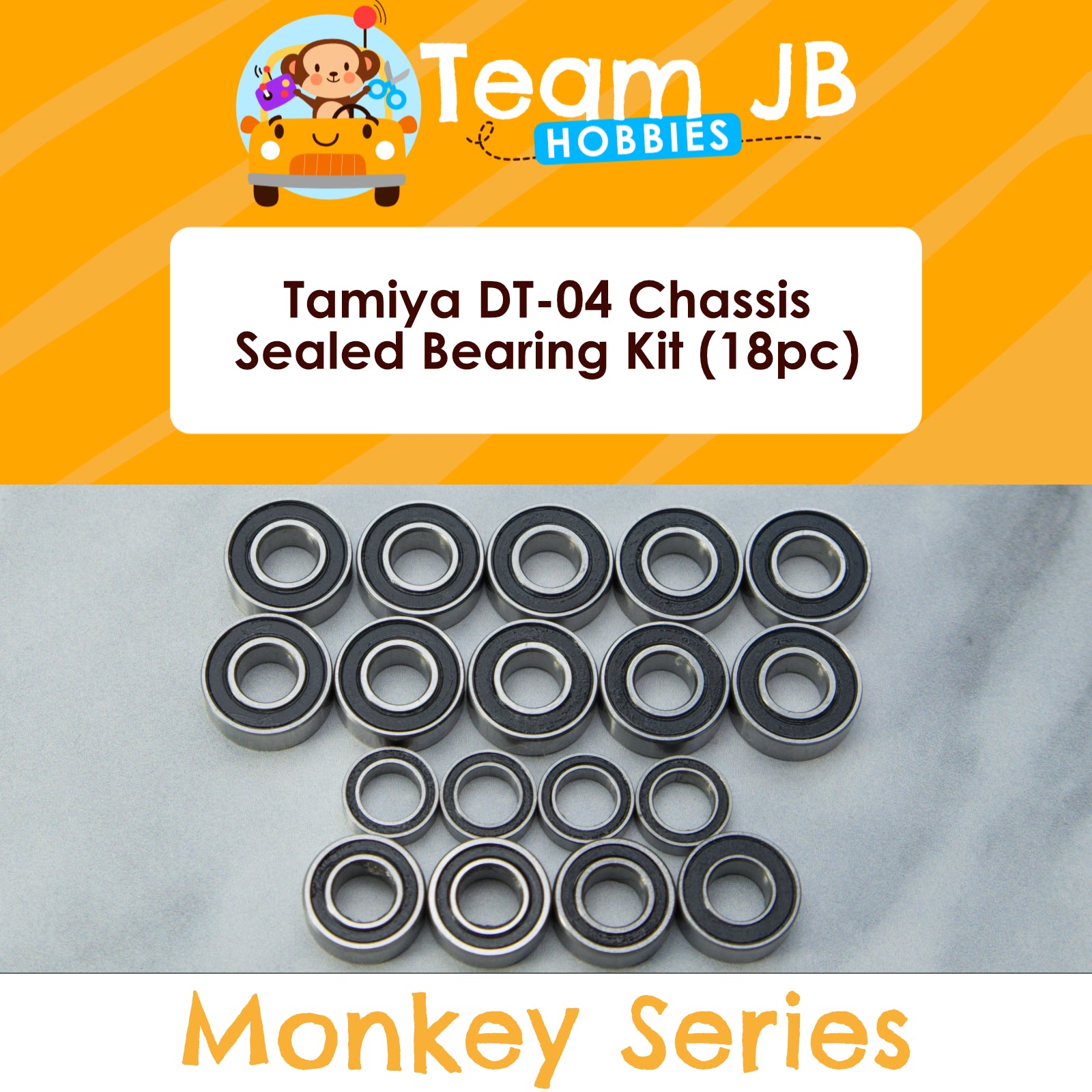 Tamiya DT-04 Chassis - Sealed Bearing Kit