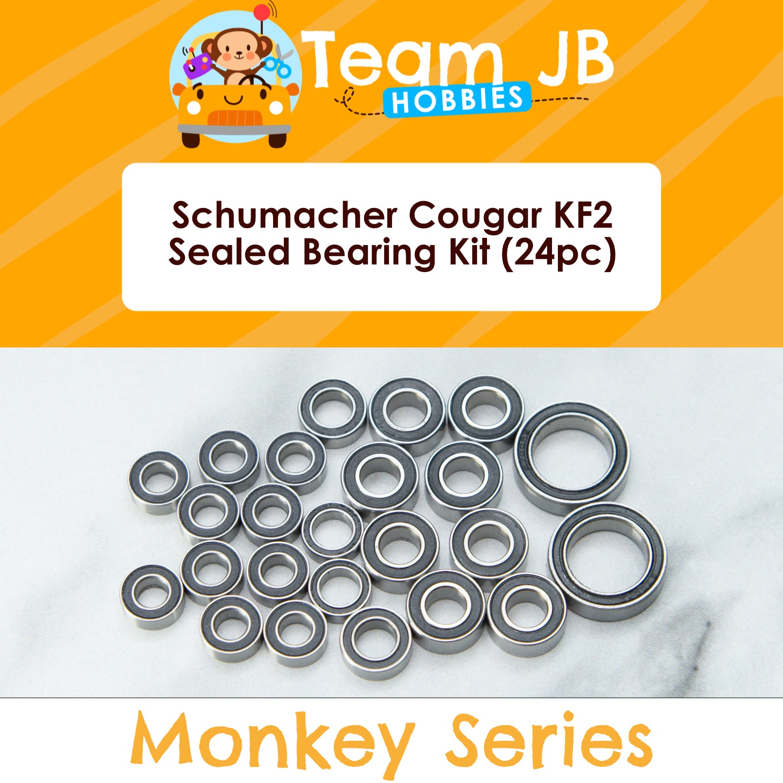 Schumacher Cougar KF2 - Sealed Bearing Kit