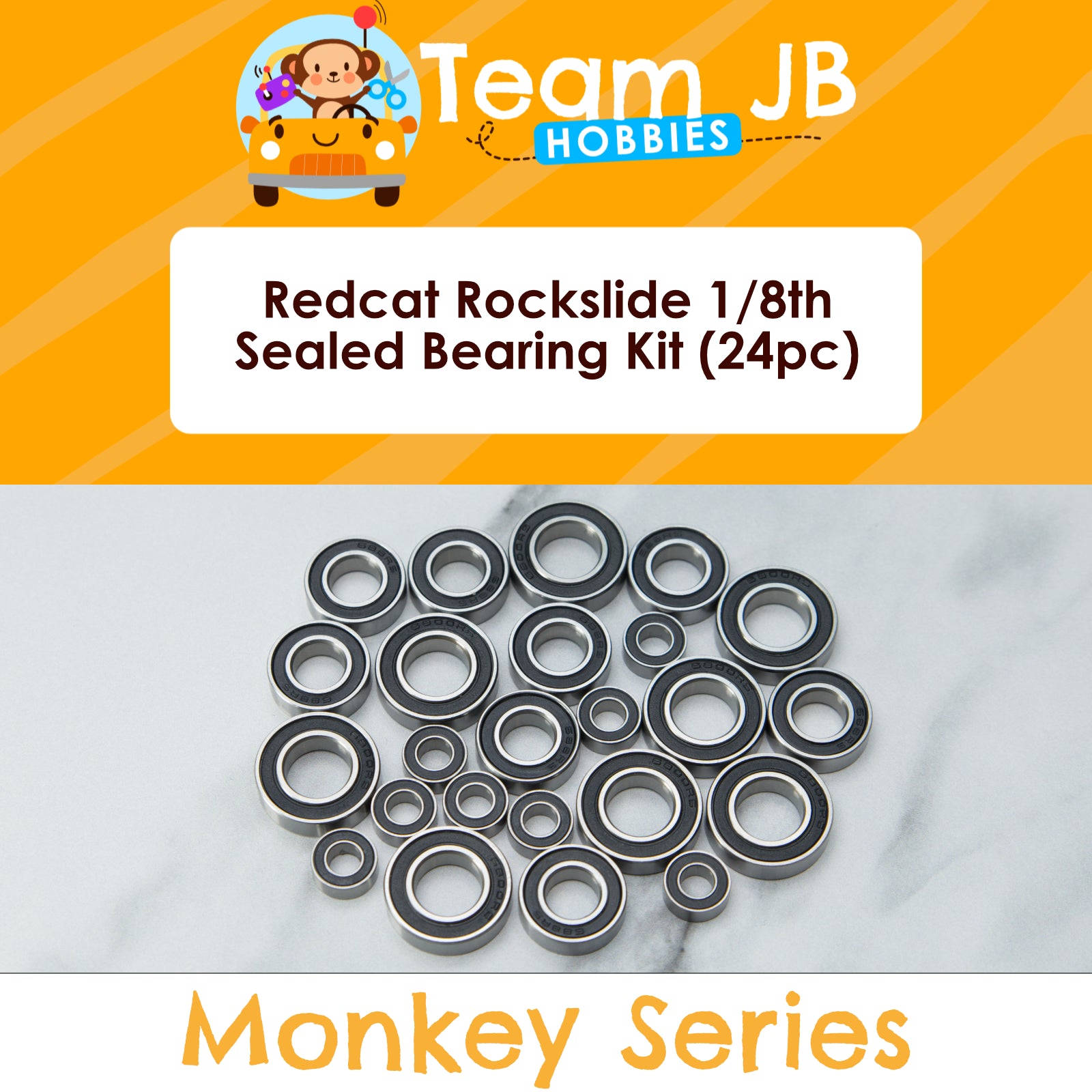 Redcat Rockslide 1/8th - Sealed Bearing Kit