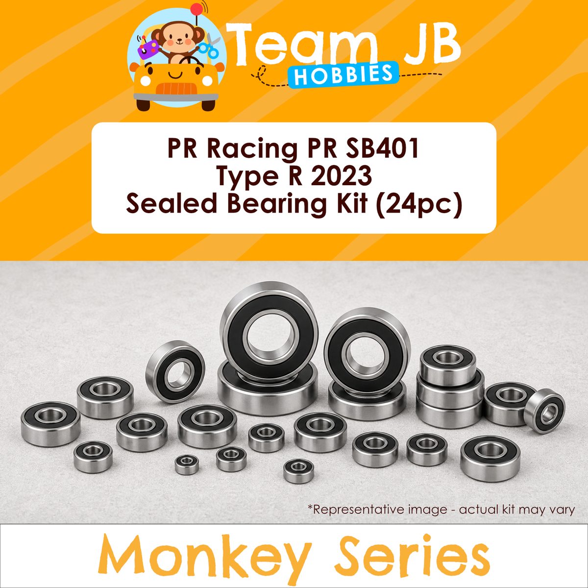 PR Racing PR SB401 Type R 2023 - Sealed Bearing Kit