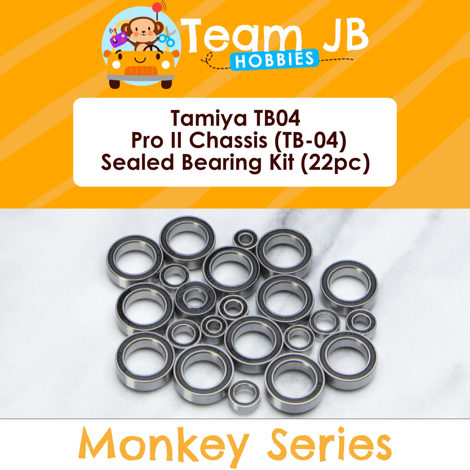 Tamiya TB04 Pro II Chassis - Sealed Bearing Kit
