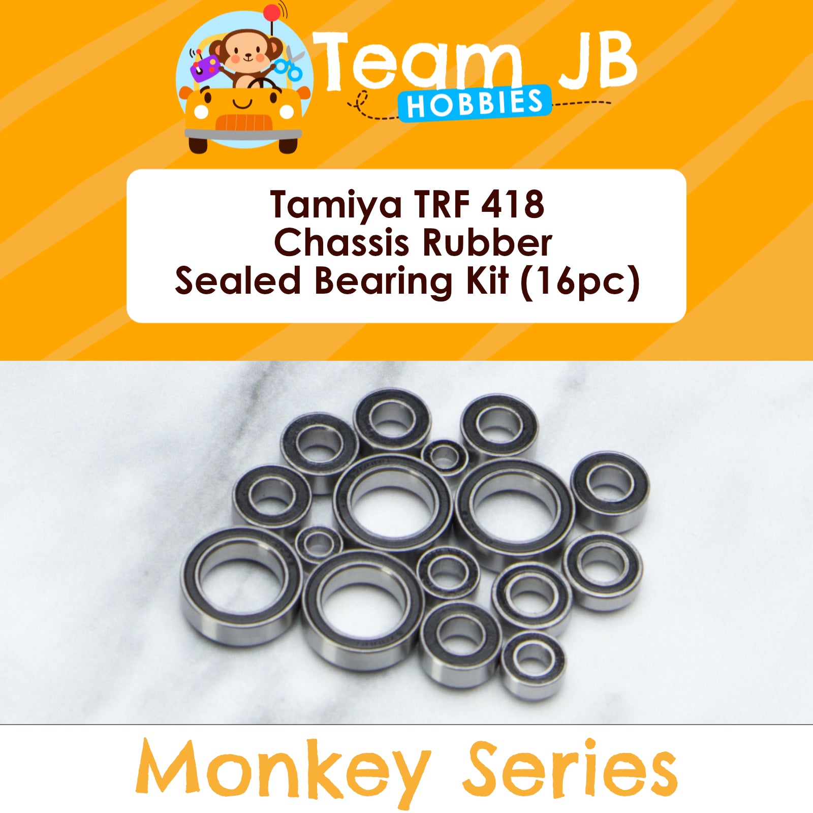 Tamiya TRF 418 Chassis - Sealed Bearing Kit