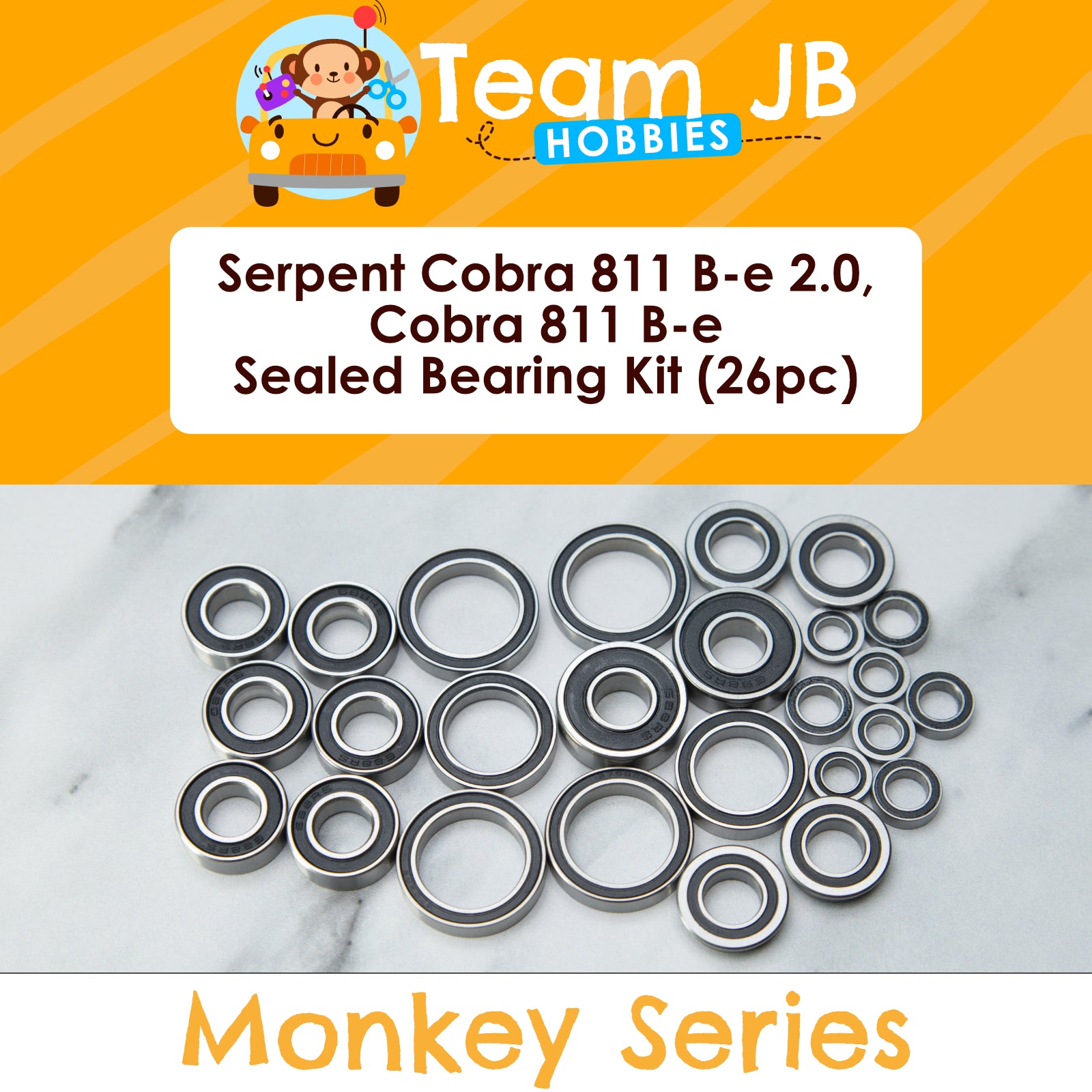 Serpent Cobra 811 B-e 2.0, Cobra 811 B-e - Sealed Bearing Kit