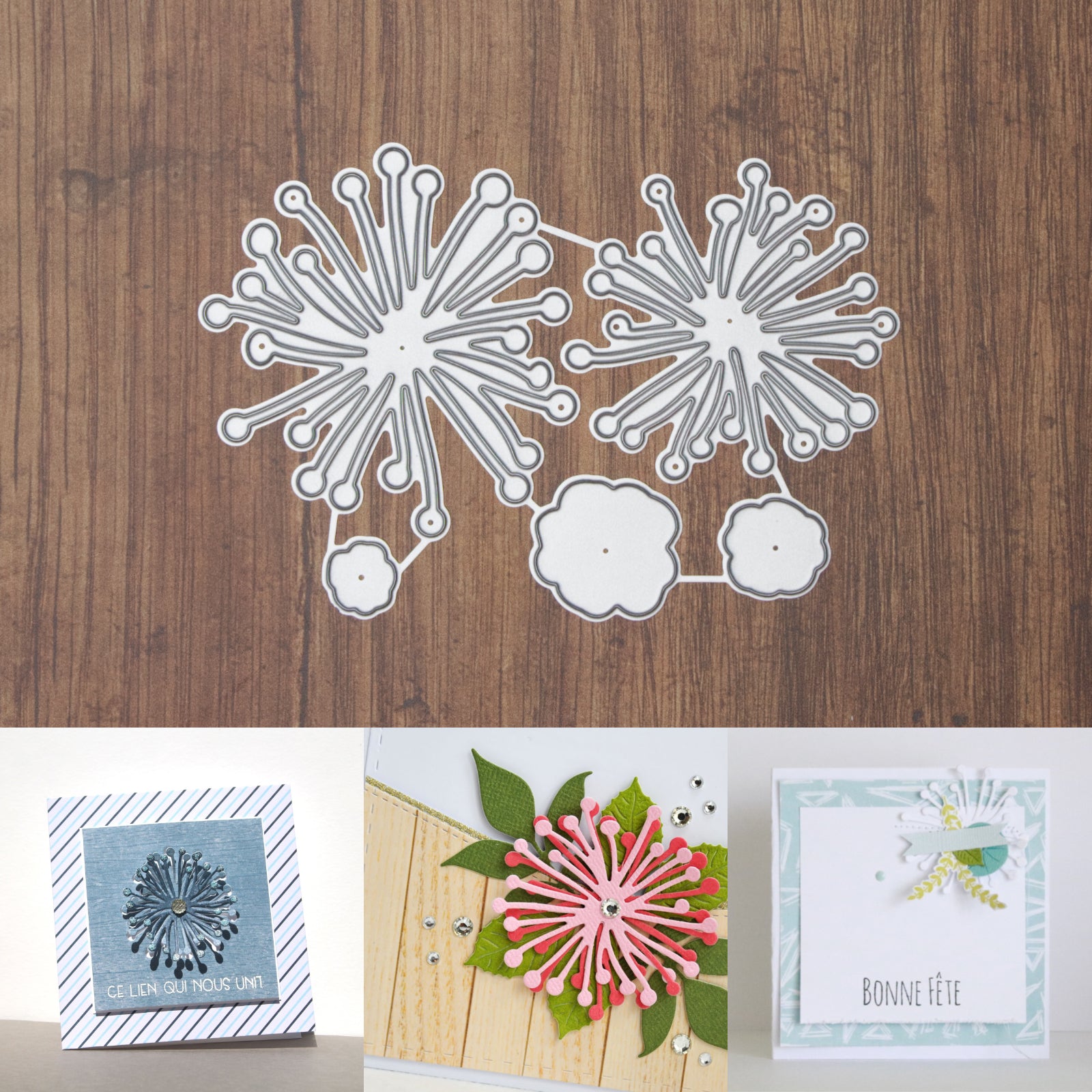 Layering Field Flowers Cutting Dies