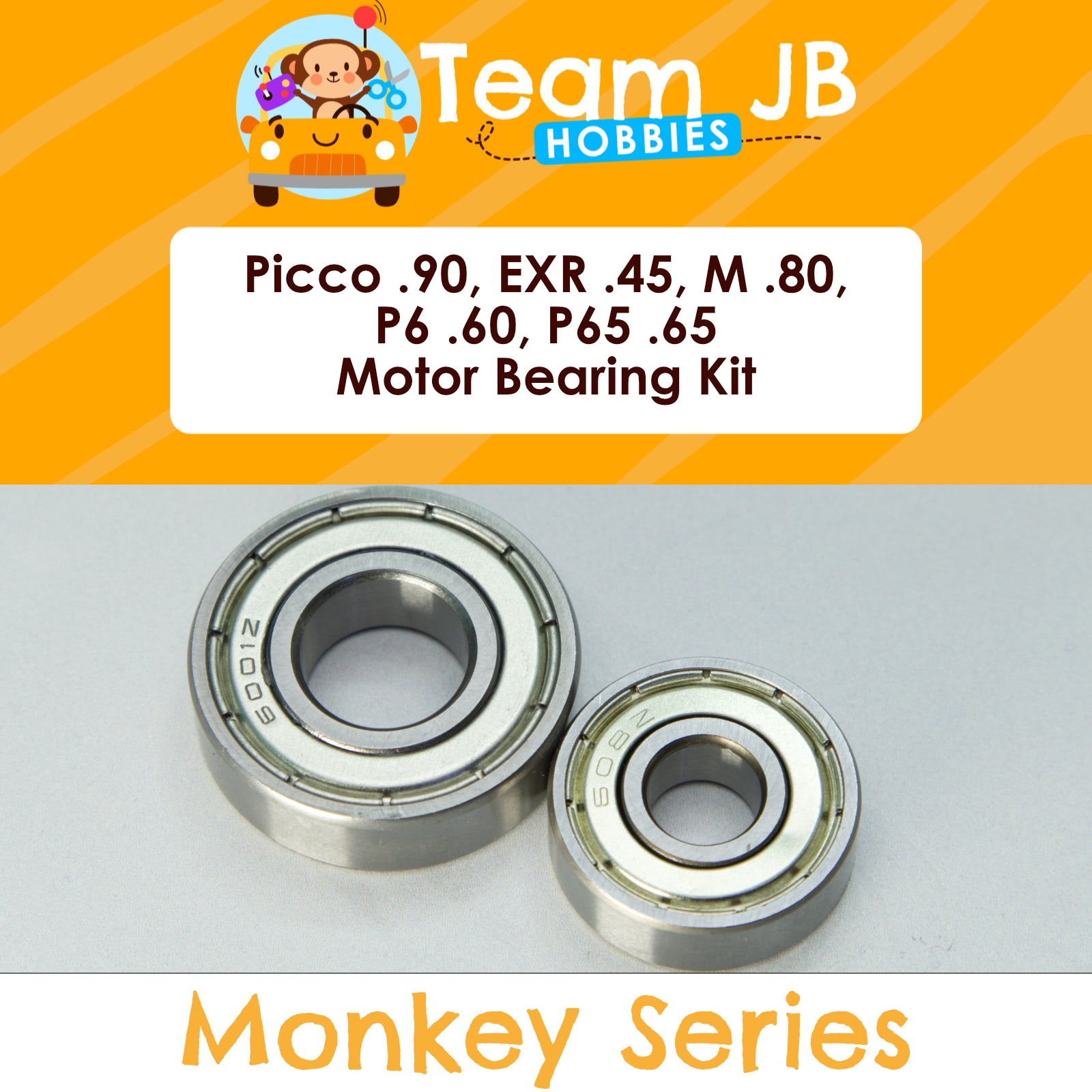 Picco .90, EXR .45, M .80, P6 .60, P65 .65 - Engine / Motor Bearings Kit