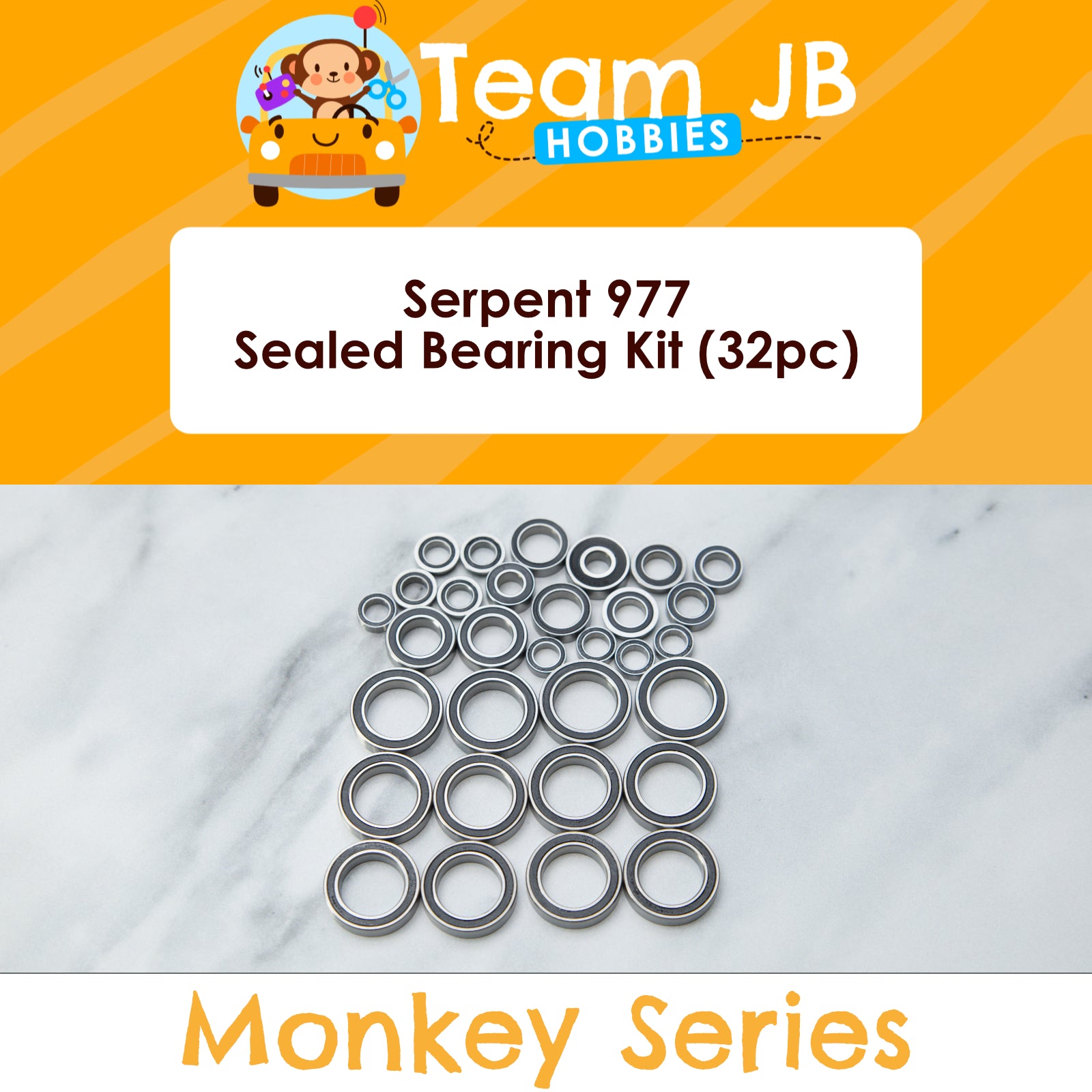 Serpent 977 - Sealed Bearing Kit