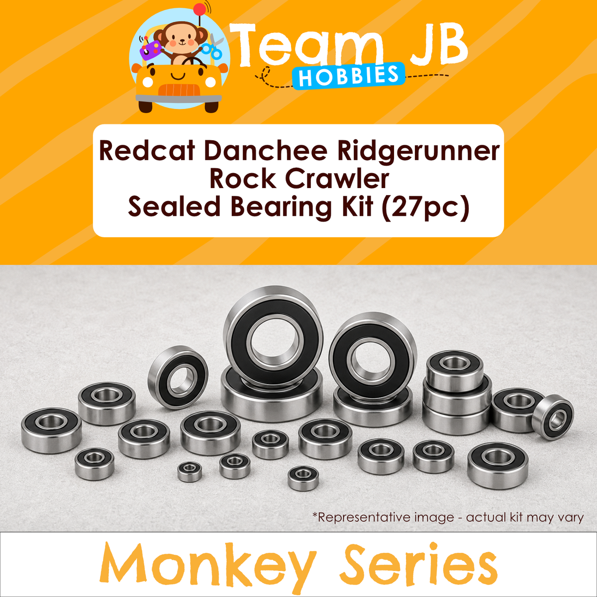 Redcat Danchee Ridgerunner Rock Crawler - Sealed Bearing Kit