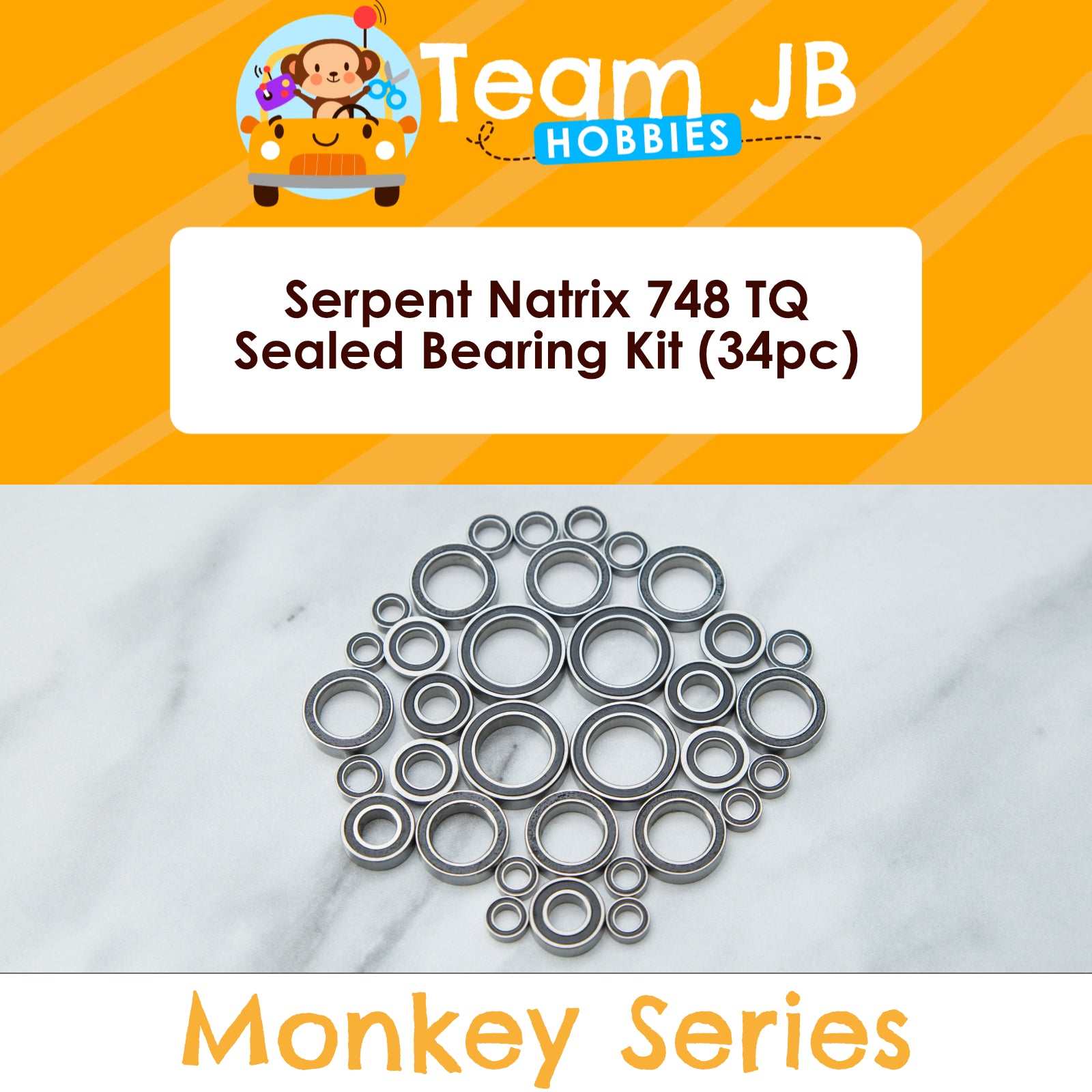 Serpent Natrix 748 TQ - Sealed Bearing Kit