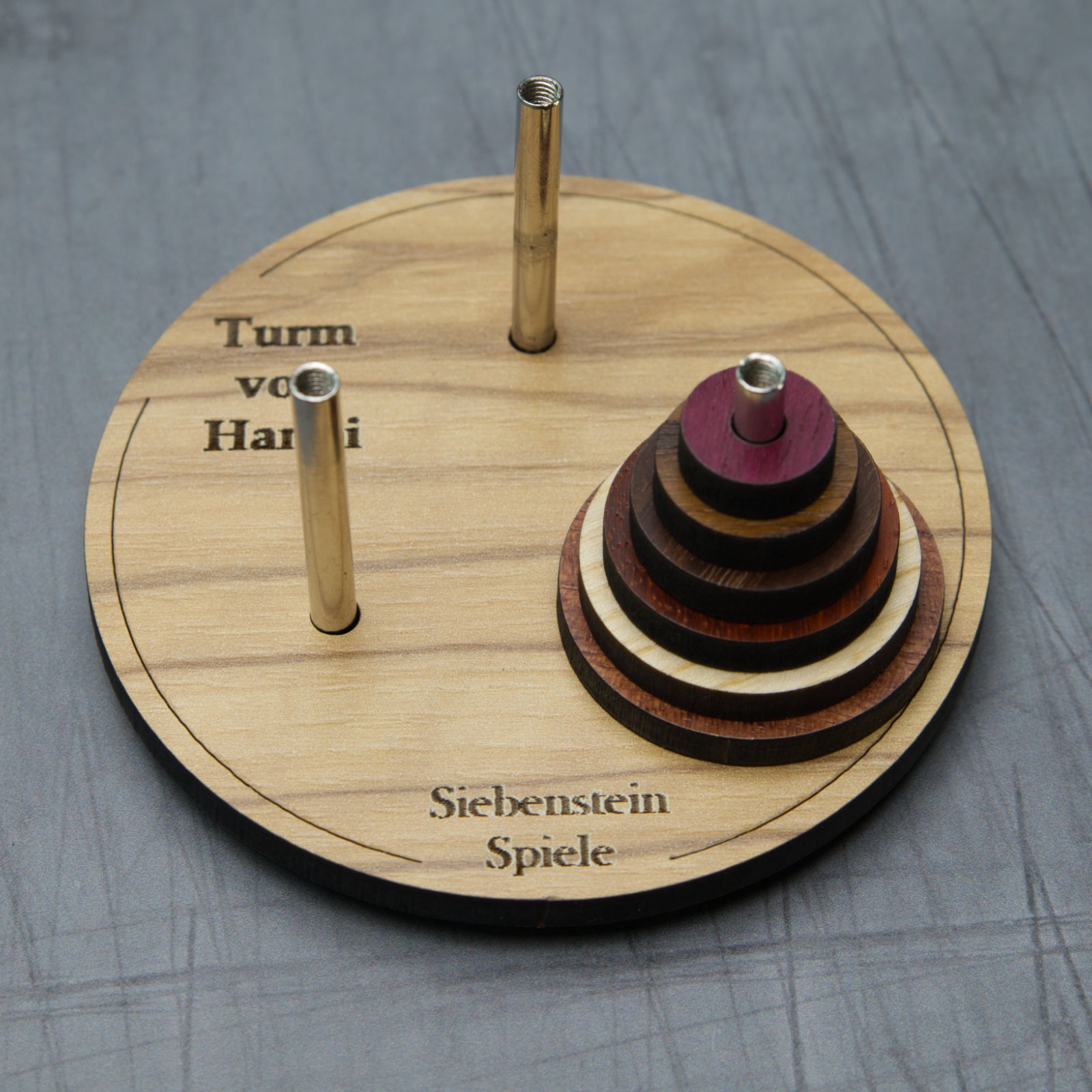 Turm von Hanoi - Level 6 - Siebenstein Spiele