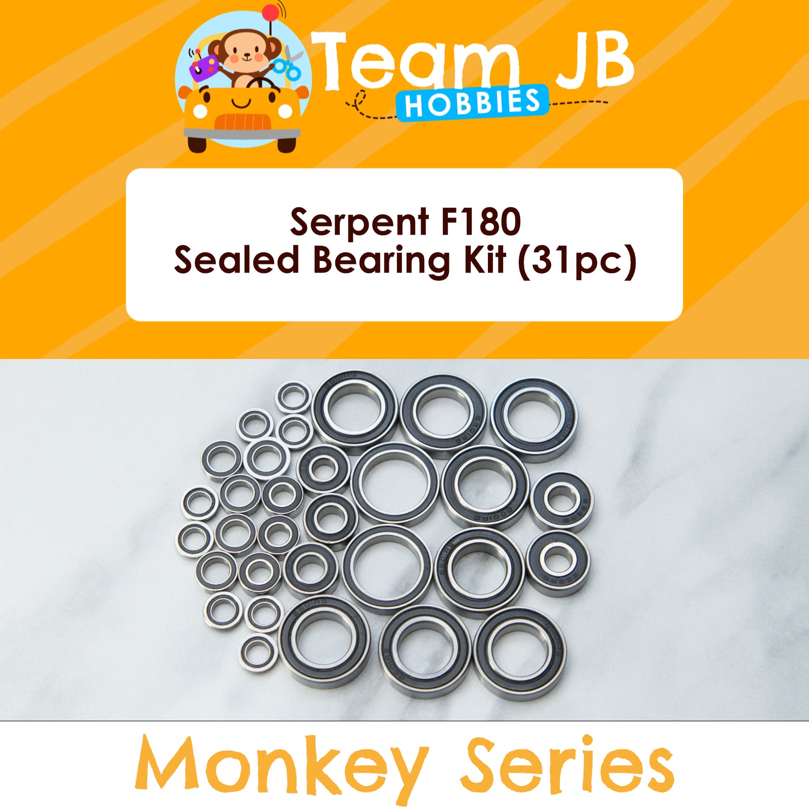 Serpent F180 - Sealed Bearing Kit
