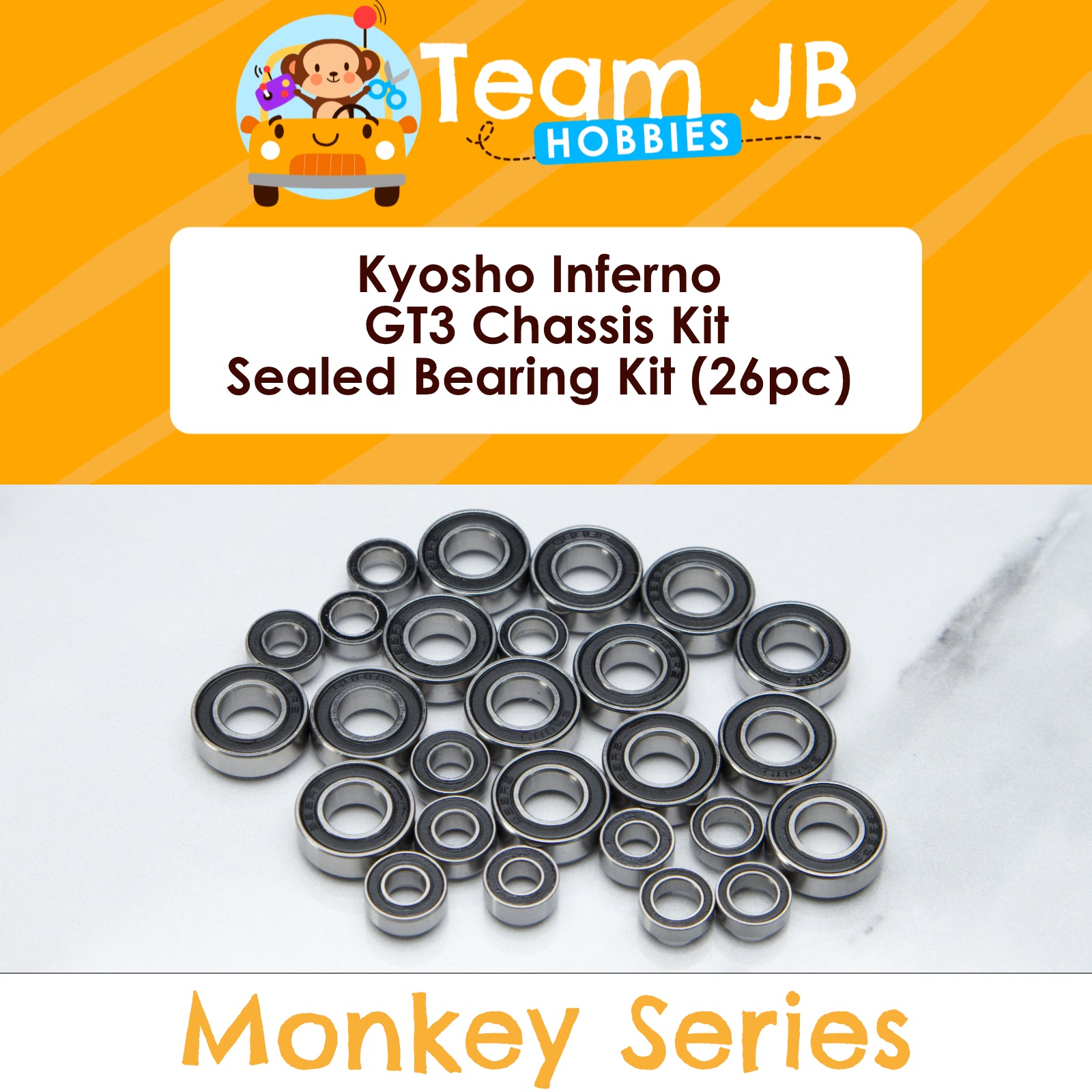 Kyosho Inferno GT3 Chassis Kit - Sealed Bearing Kit