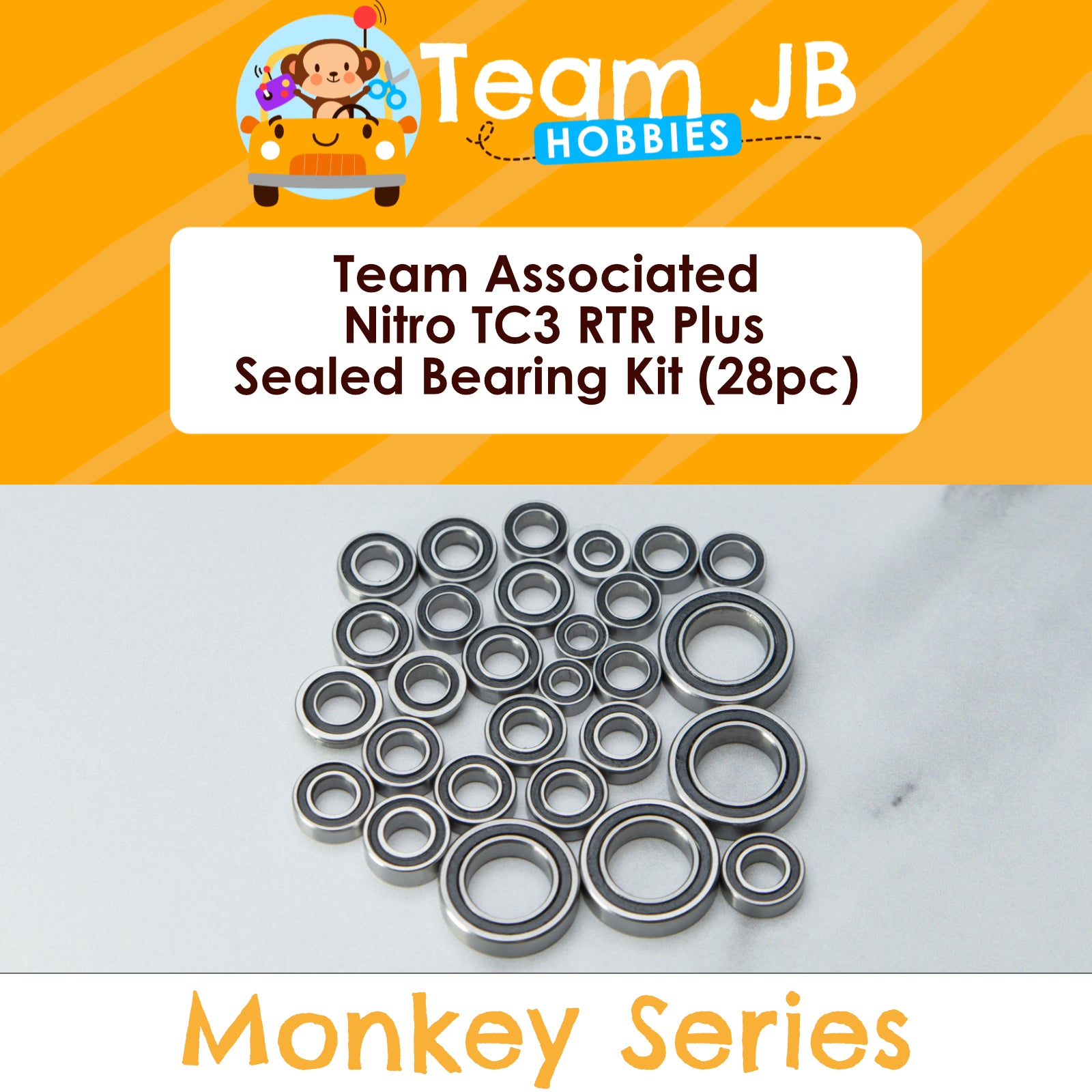 Team Associated Nitro TC3 RTR Plus - Sealed Bearing Kit