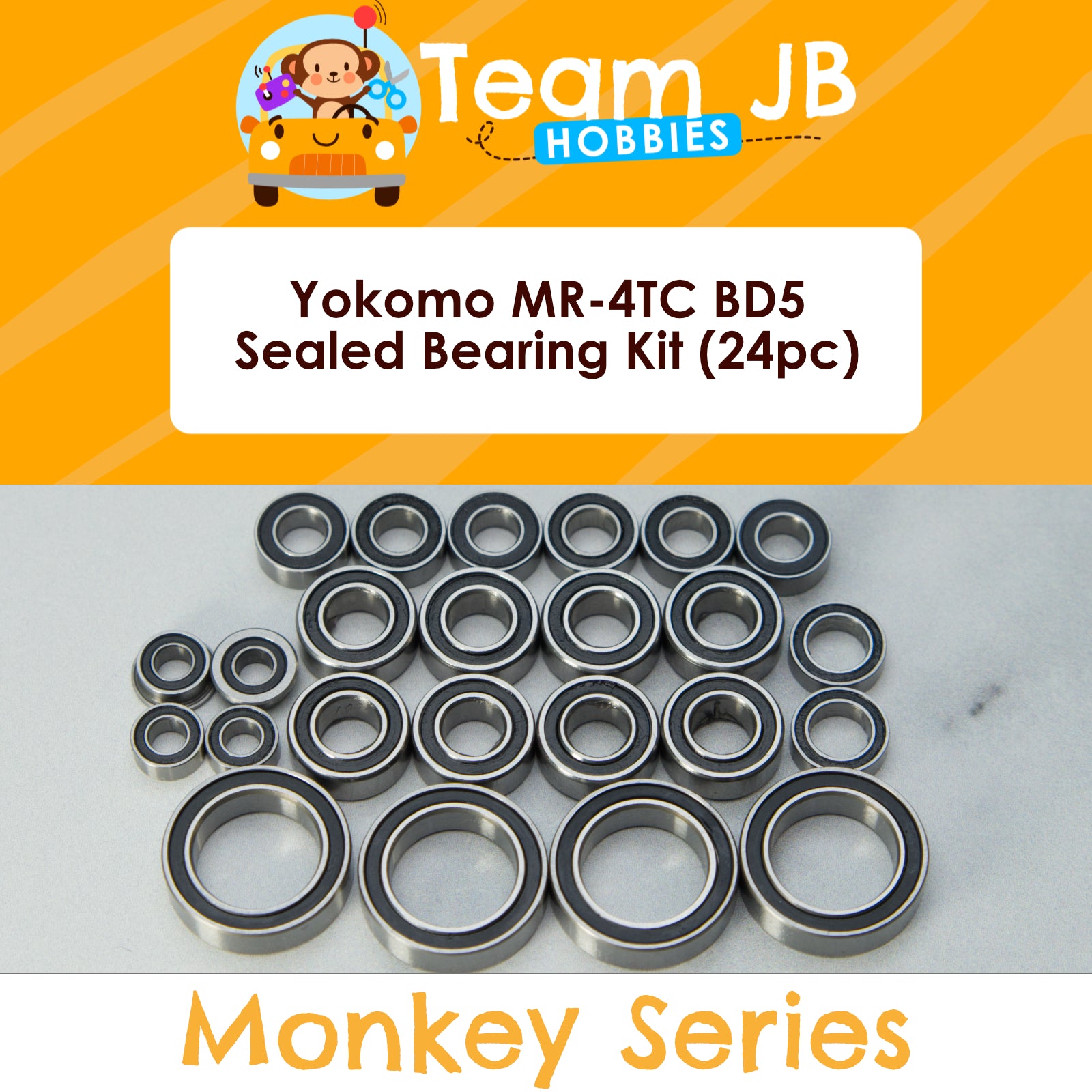 Yokomo MR-4TC BD5 - Sealed Bearing Kit