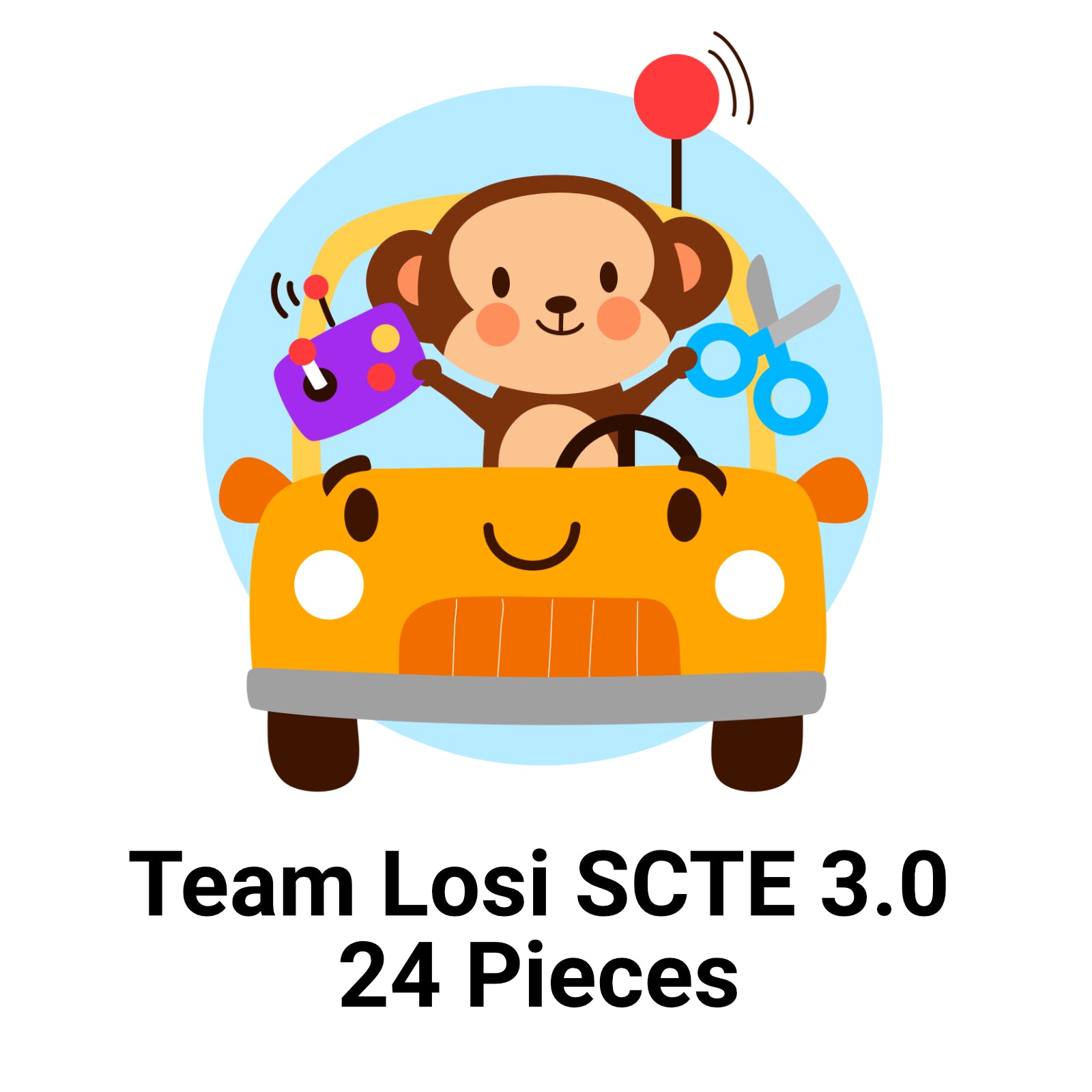 Team Losi Ten SCTE 3.0 - Sealed Bearing Kit