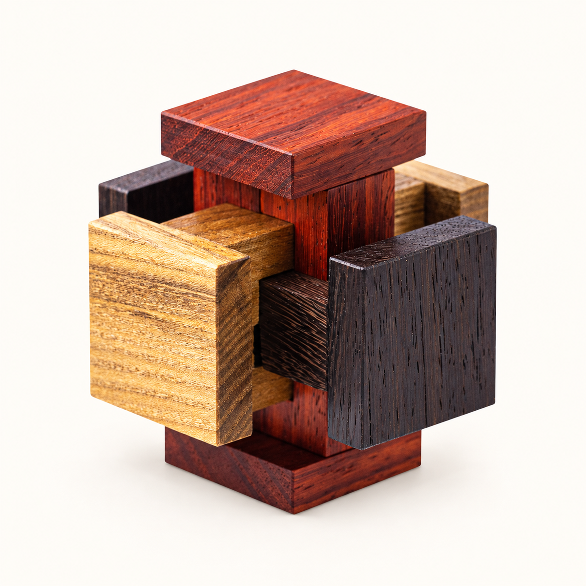 Dikkop - Intermediate Burr Puzzle by Pelikan Puzzles