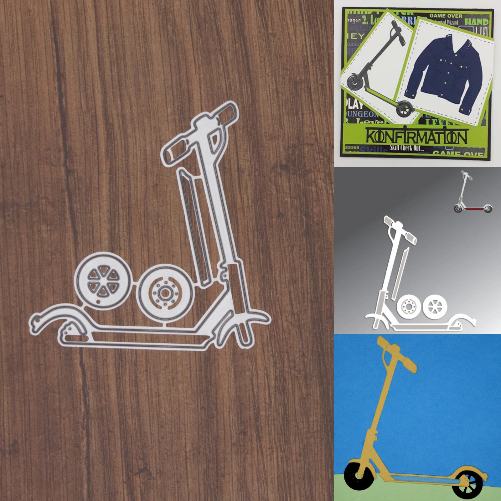 Kids Scooter Cutting Dies