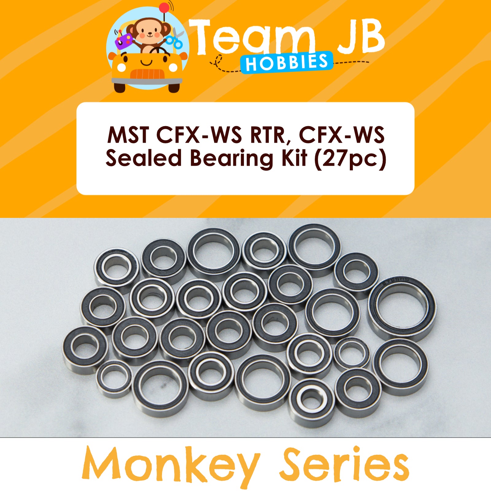 MST CFX-WS RTR, CFX-WS - Sealed Bearing Kit
