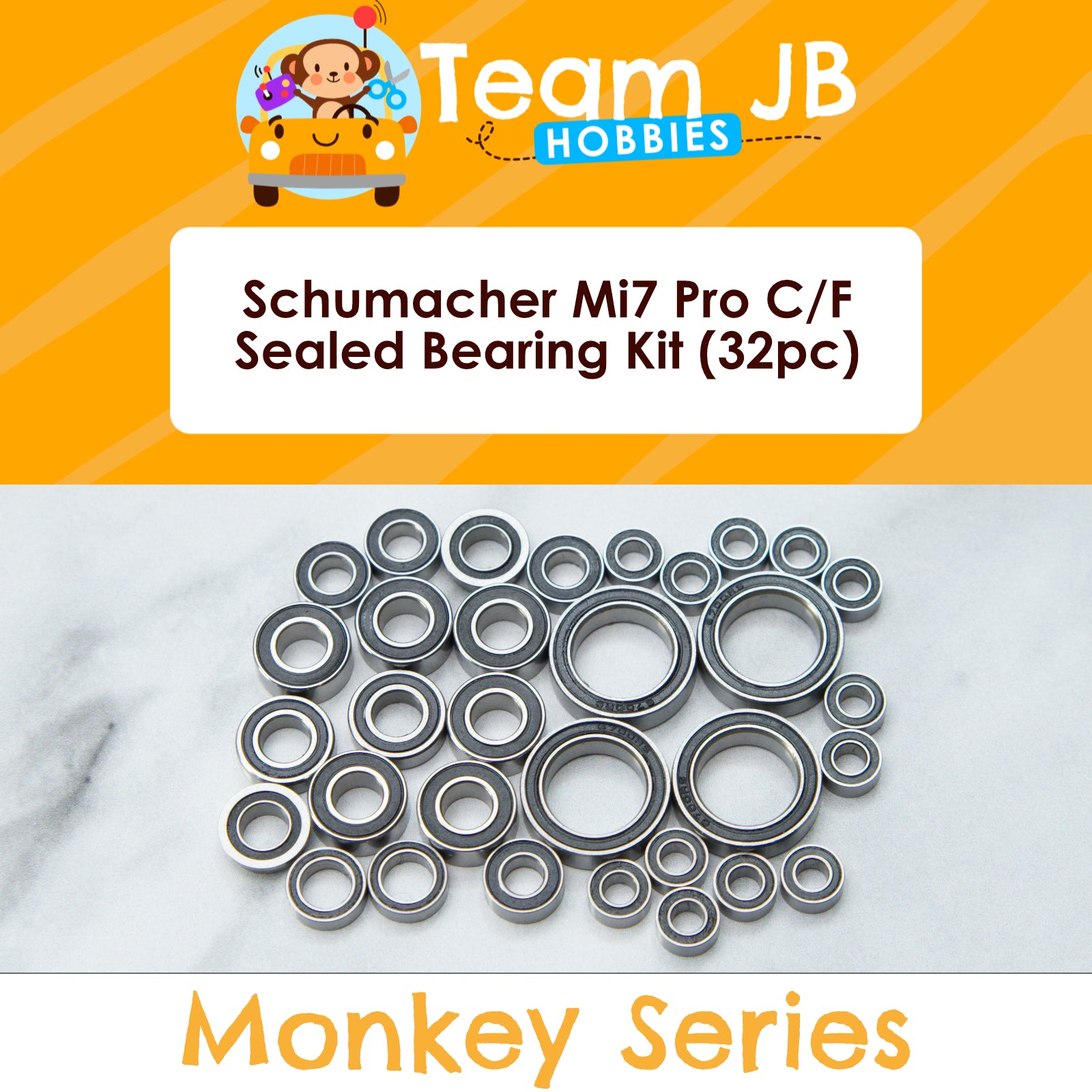 Schumacher Mi7 Pro C/F - Sealed Bearing Kit