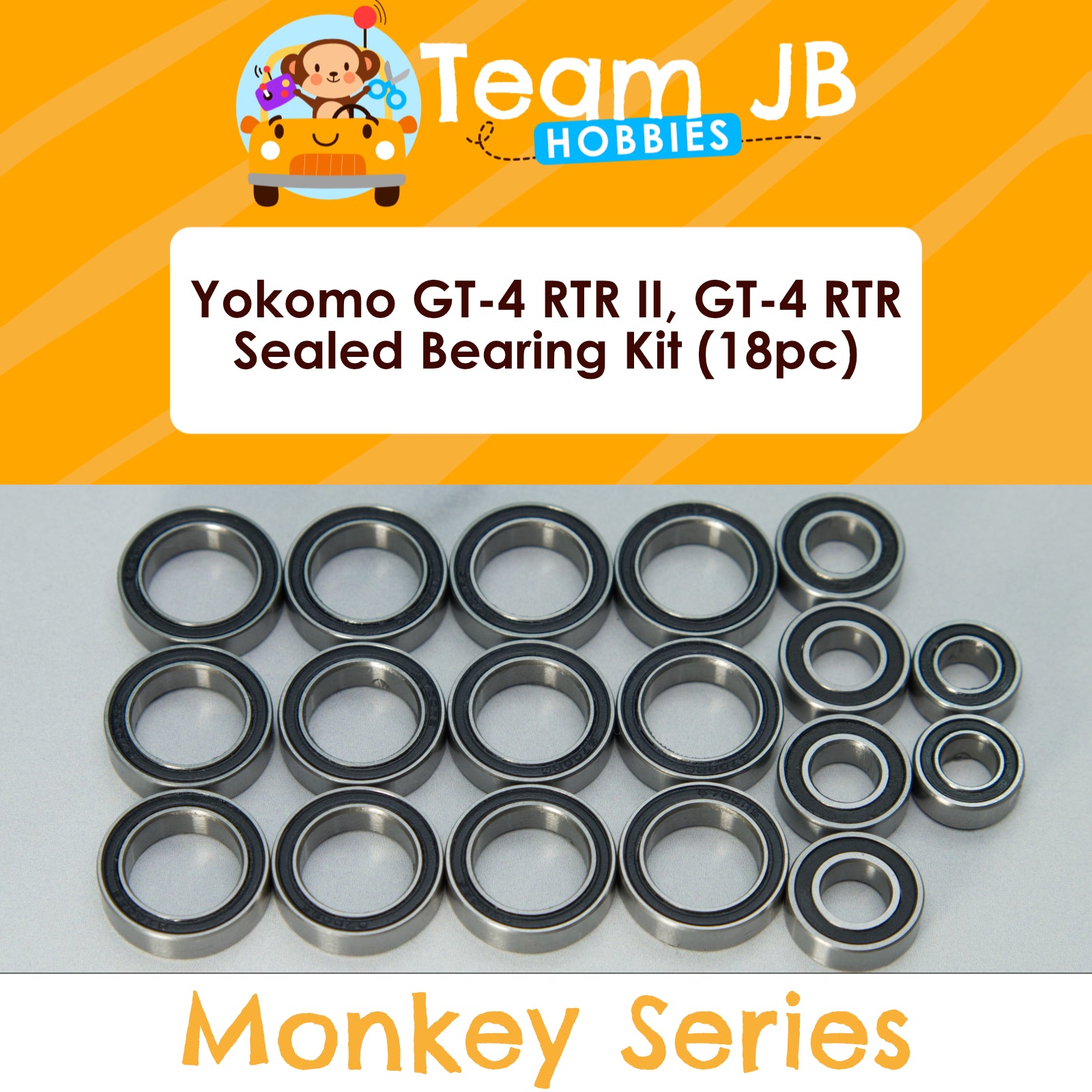 Yokomo GT-4 RTR II, GT-4 RTR - Sealed Bearing Kit