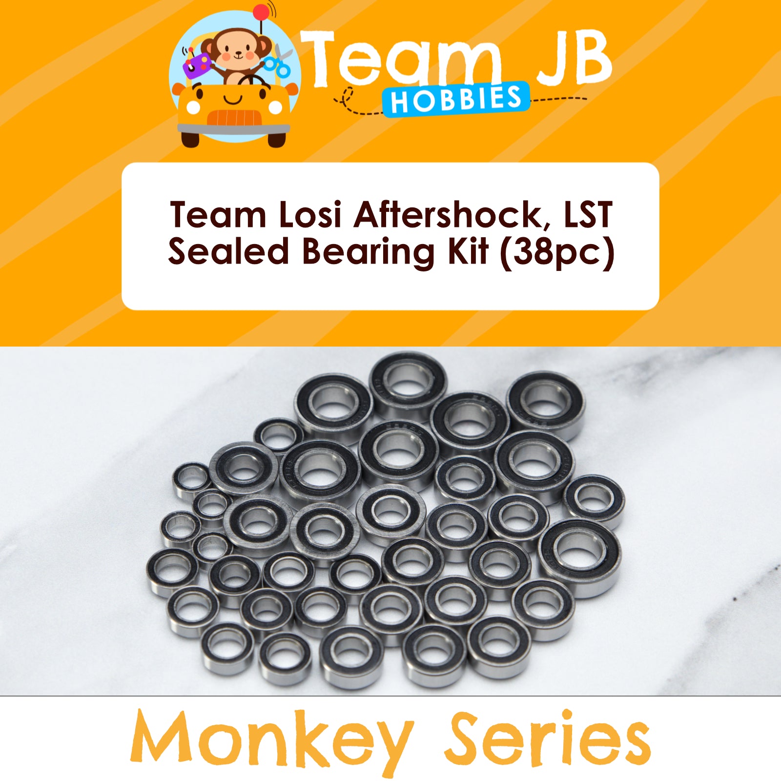 Team Losi Aftershock, LST - Sealed Bearing Kit