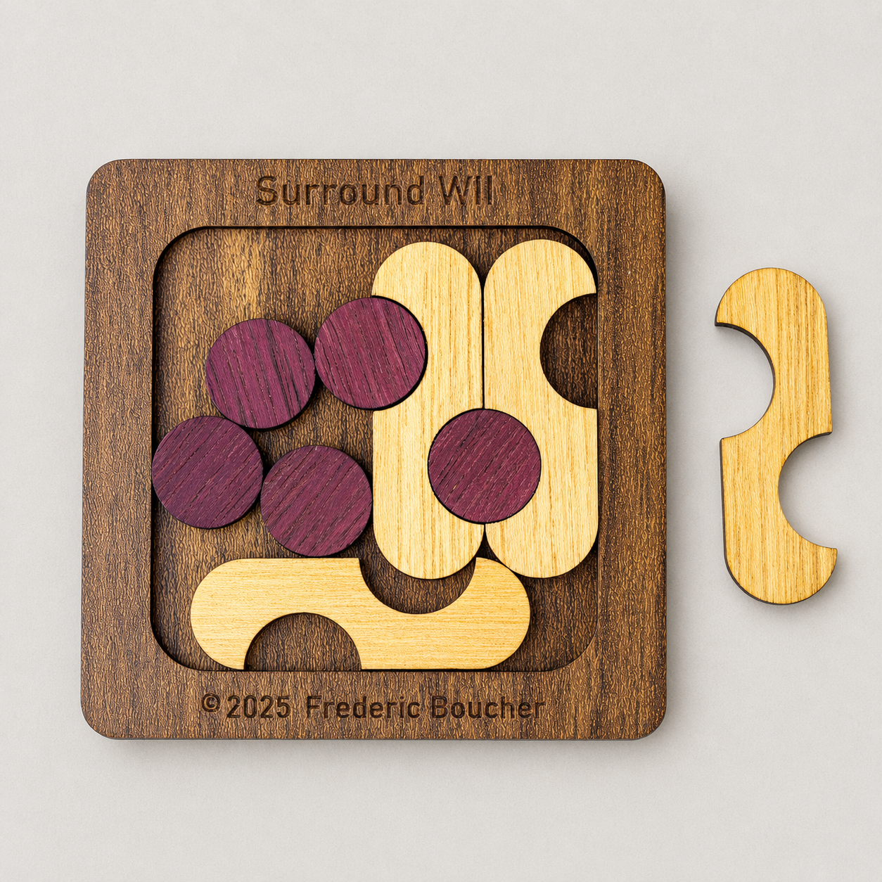 Surround Wil – Intermediate Packing Puzzle by Pelikan Puzzles